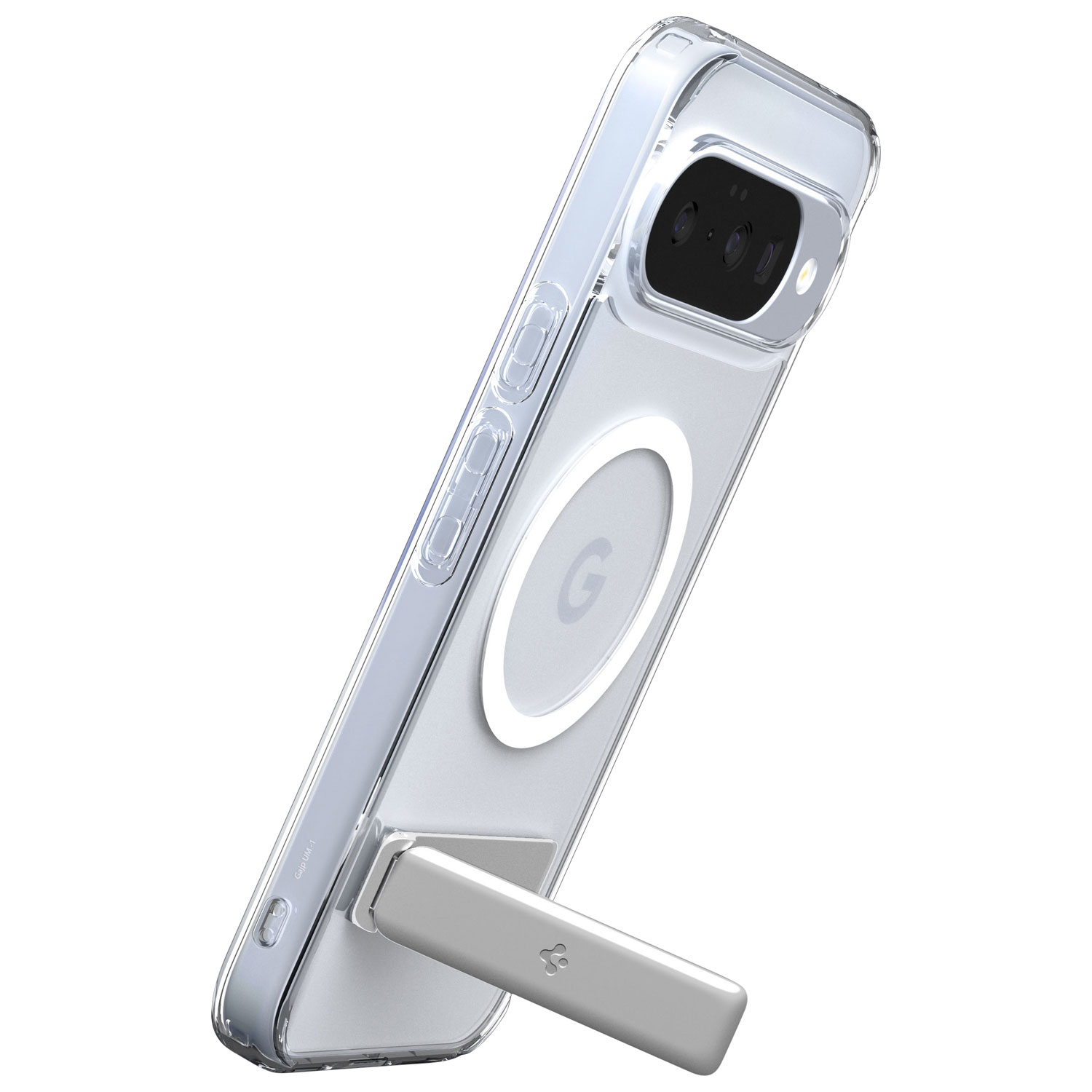 Spigen Slim Armor Essential S MagFit Fitted Hard Shell Case for Pixel 10/10 Pro - Crystal Clear