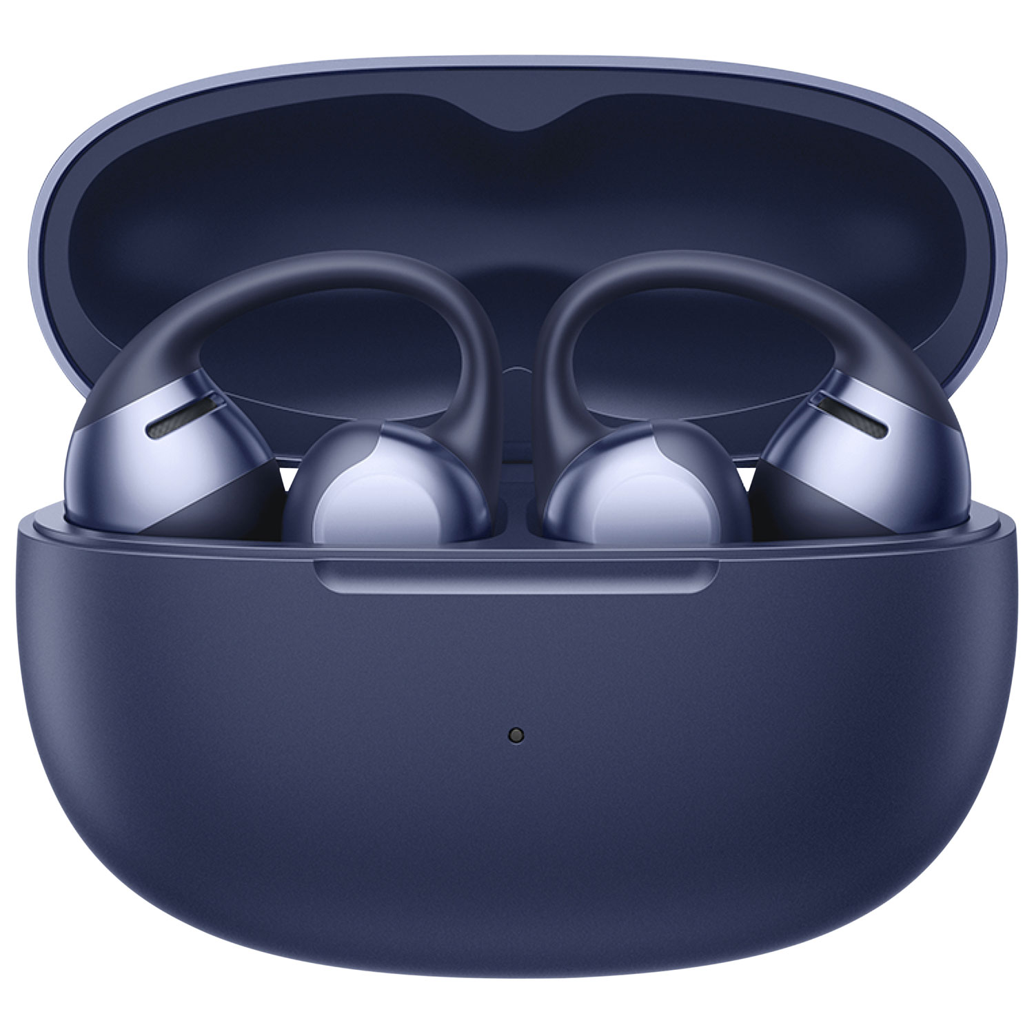 Shokz OpenDots One On-Ear True Wireless Earbuds - Navy Blue - Only at Best Buy