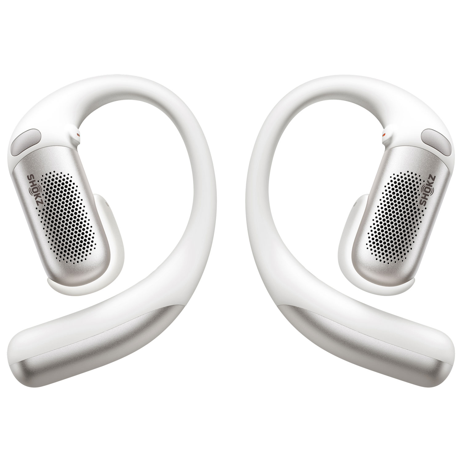 Shokz OpenFit Pro Open-Ear True Wireless Earbuds - White - Exclusive Retail Partner