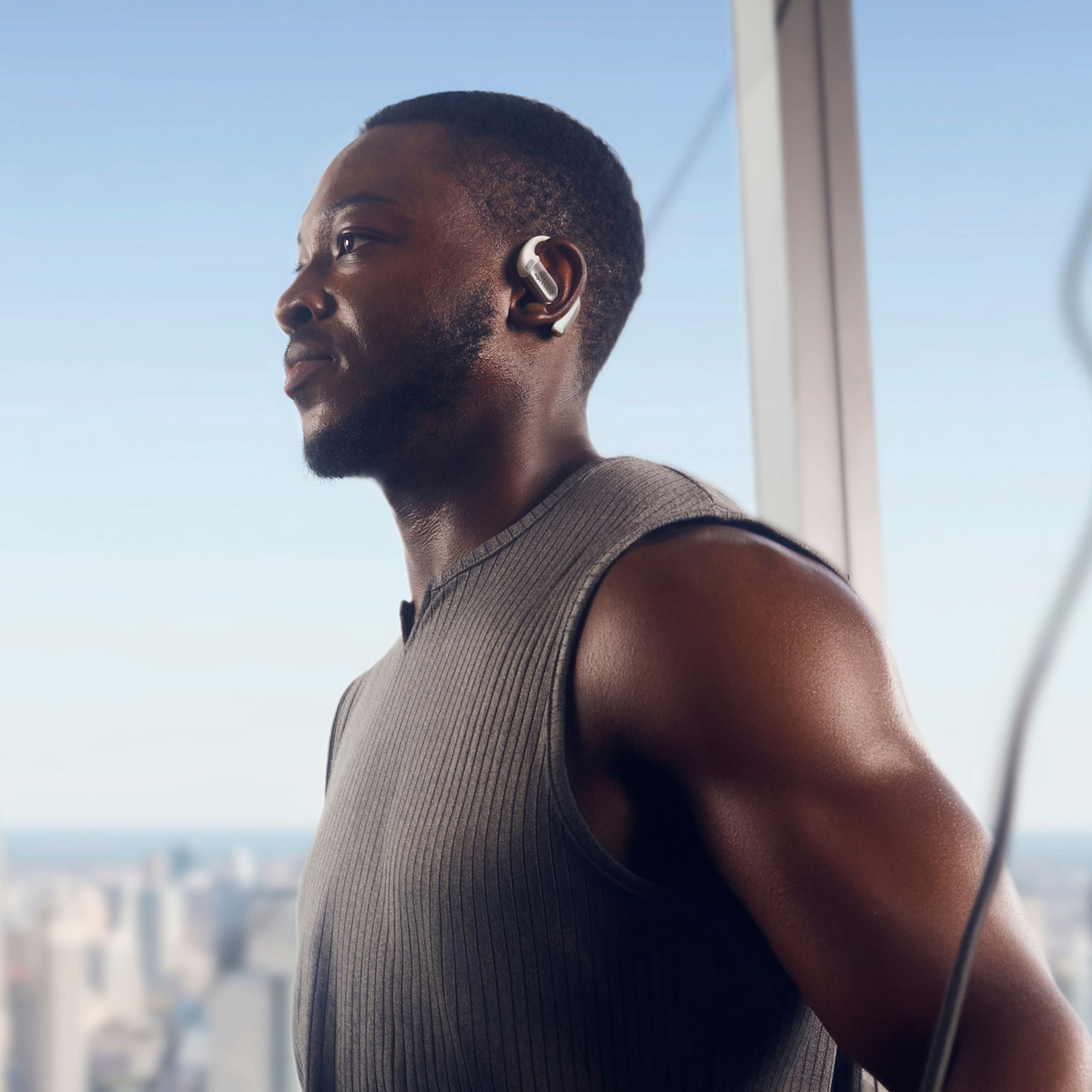 Shokz OpenFit Pro Open-Ear True Wireless Earbuds - White - Exclusive Retail Partner