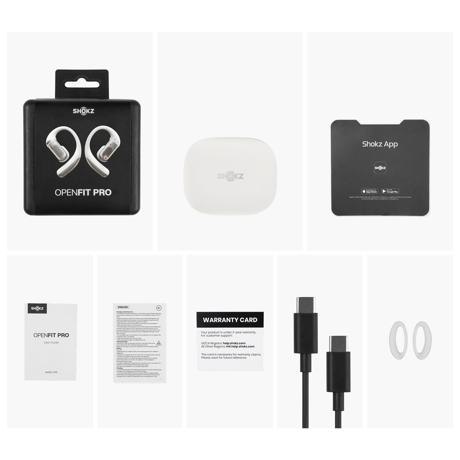 Shokz OpenFit Pro Open-Ear True Wireless Earbuds - Black - Exclusive Retail Partner