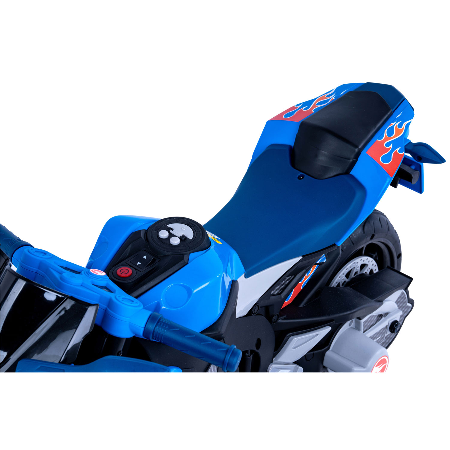 Moto porteuse 6 V Hot Wheels de Flybar - Bleu