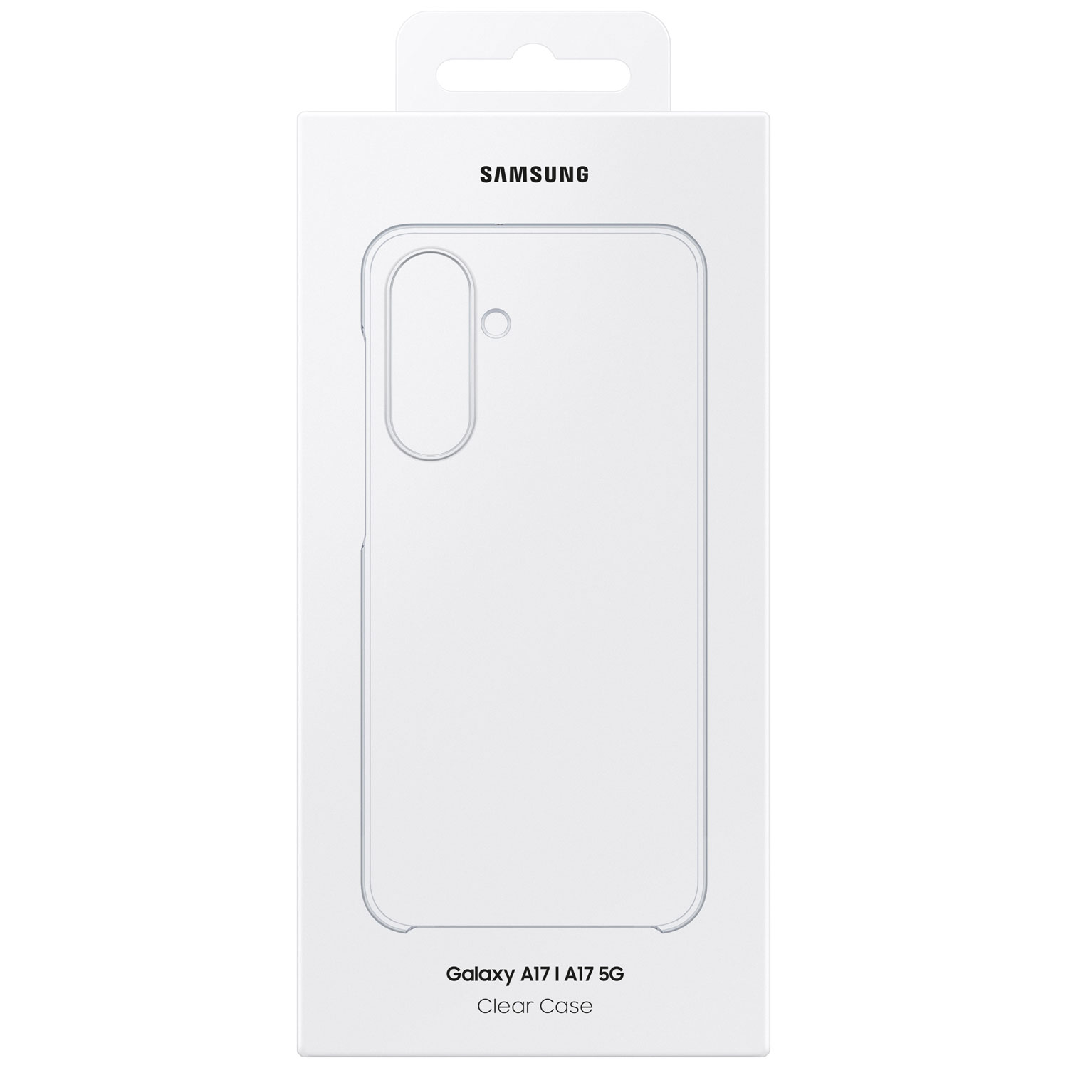 Samsung Fitted Hard Shell Case for Galaxy A17 - Clear