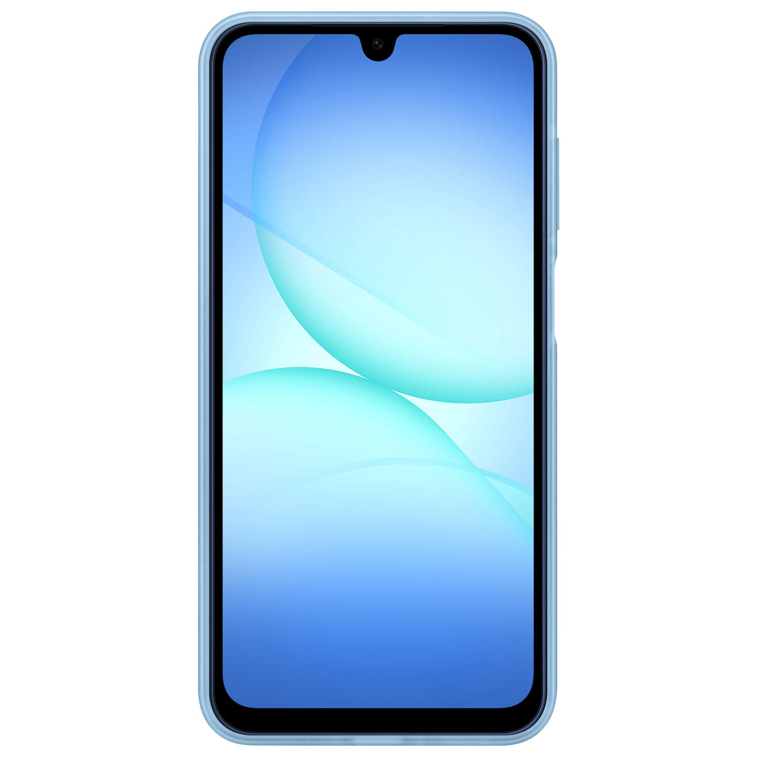 Samsung Card Slot Fitted Hard Shell Case for Galaxy A17 - Blue