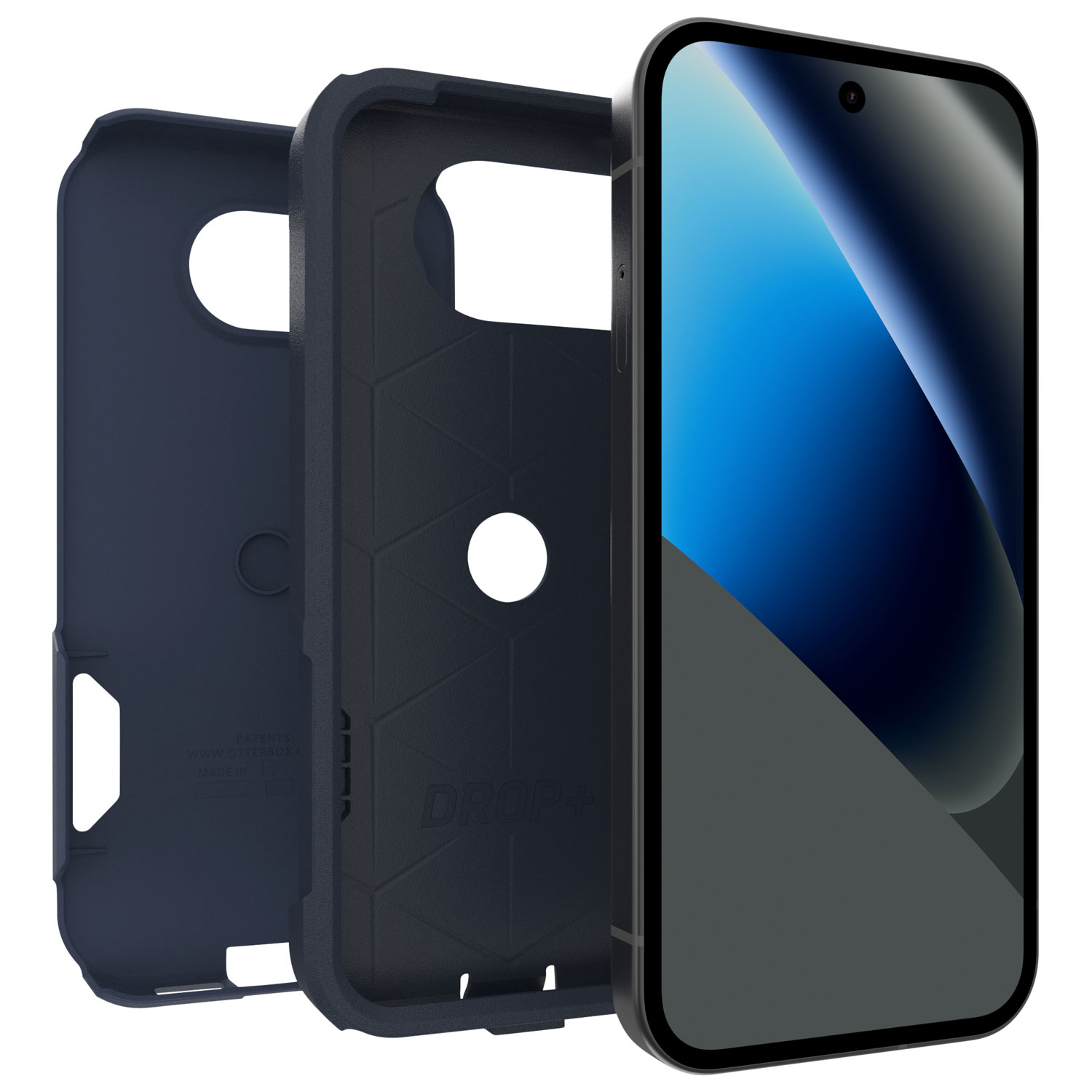 Étui rigide ajusté Commuter d'OtterBox pour Pixel 10a de Google - Bleu