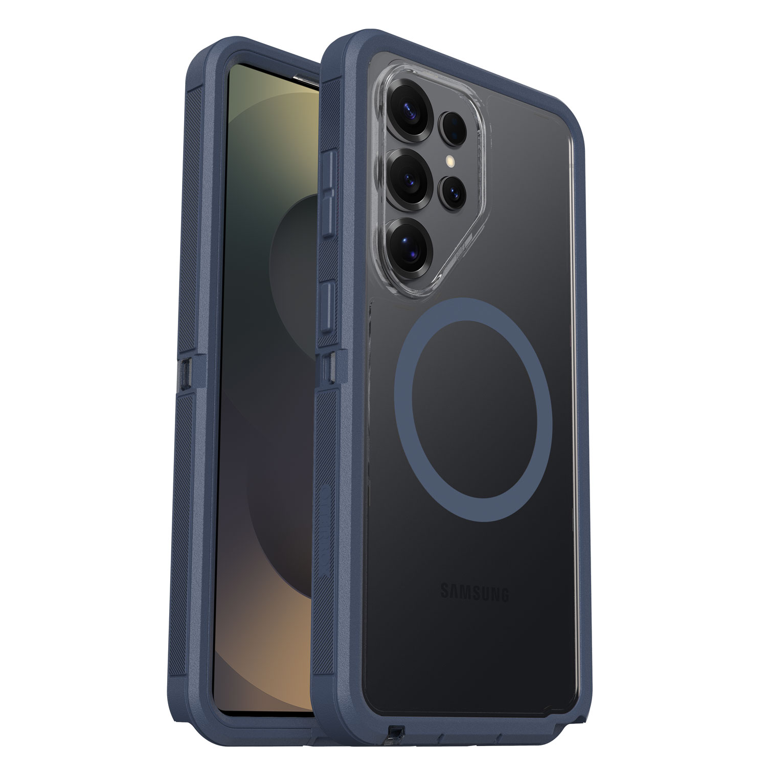 OtterBox Defender Pro XT Fitted Hard Shell Case with Magnet for Galaxy S26 Ultra - Clear Blue