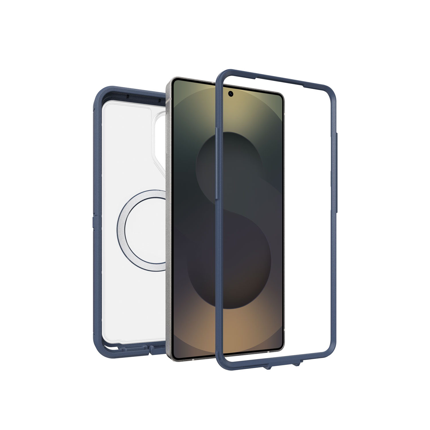 OtterBox Defender Pro XT Fitted Hard Shell Case with Magnet for Galaxy S26 Ultra - Clear Blue