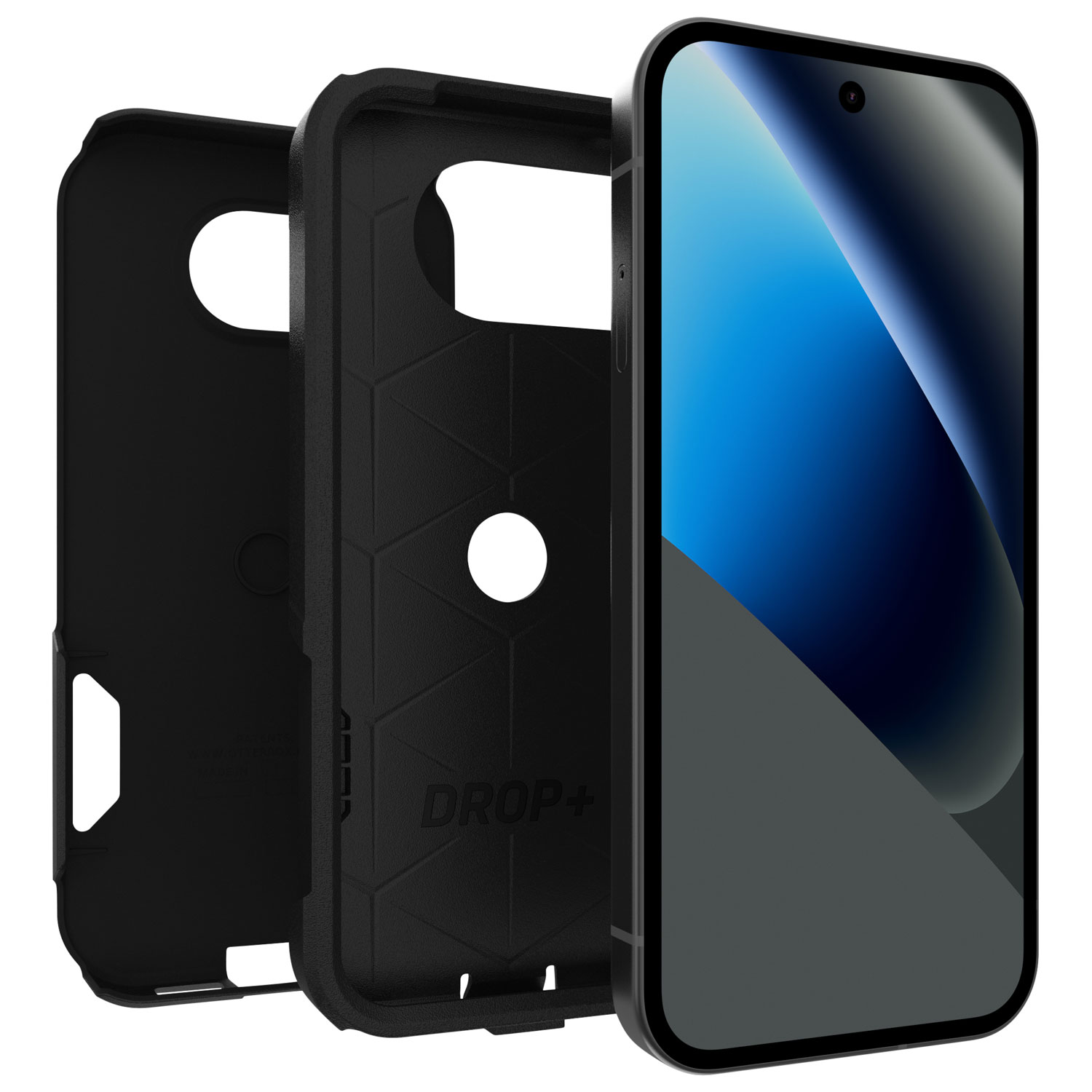Étui rigide ajusté Commuter d'OtterBox pour Pixel 10a de Google - Noir