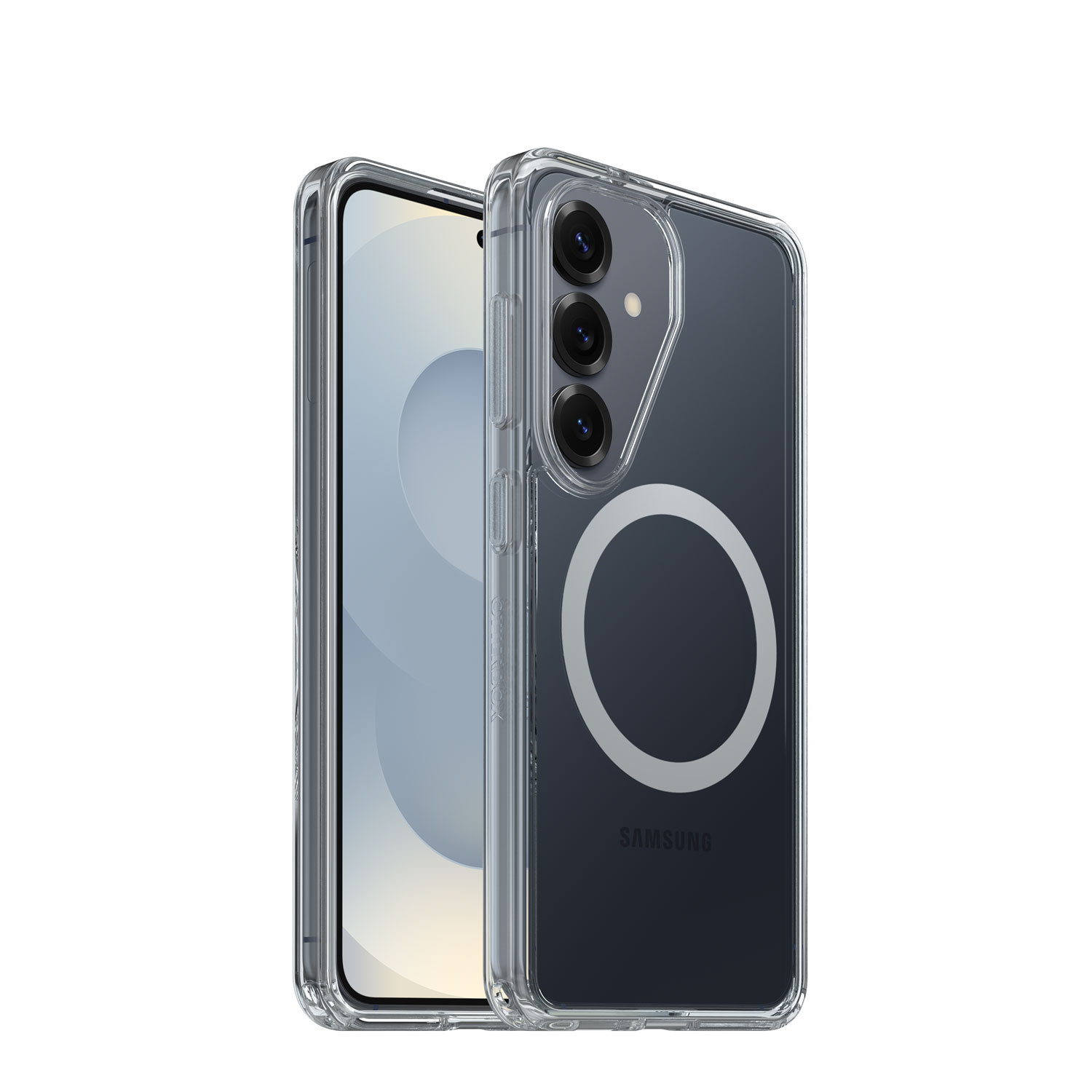 OtterBox Symmetry Fitted Hard Shell Case with Magnet for Galaxy S26 - Clear