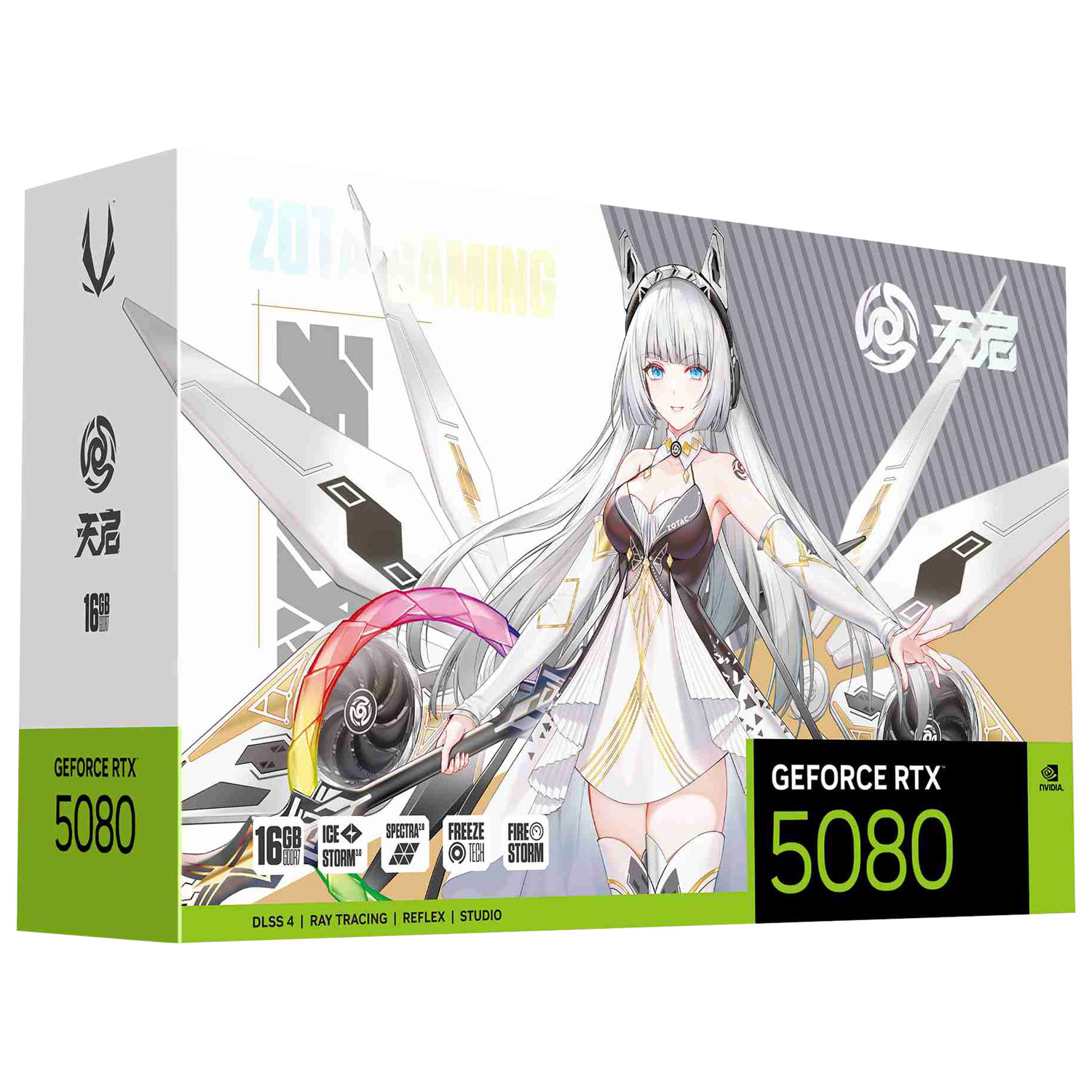 Carte graphique GeForce RTX 5080 Apocalypse OC GDDR7 16 Go de ZOTAC GAMING