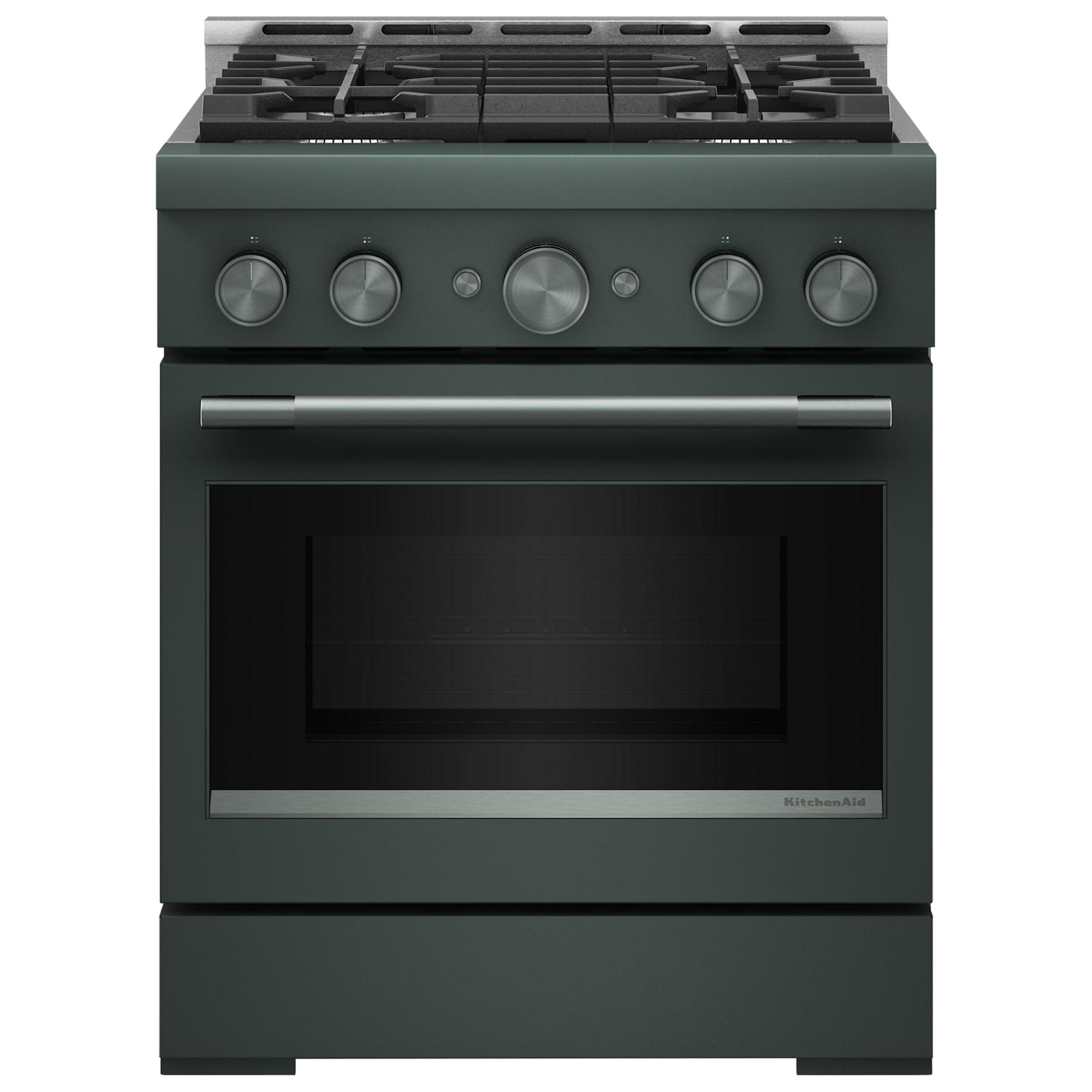 KitchenAid 30" 4.1 Cu. Ft. True Convention Gas Air Fry Range - Juniper