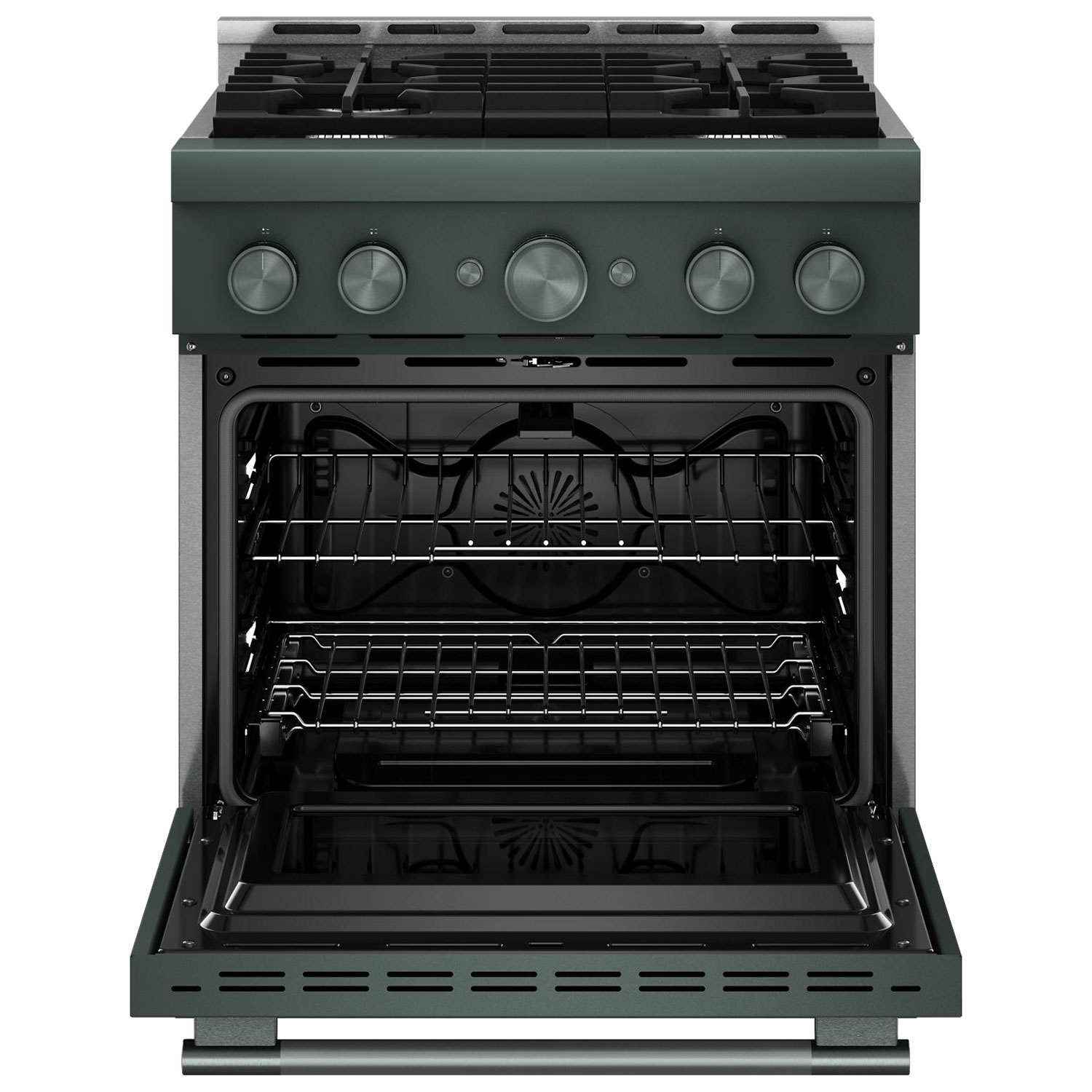 KitchenAid 30" 4.1 Cu. Ft. True Convention Gas Air Fry Range - Juniper