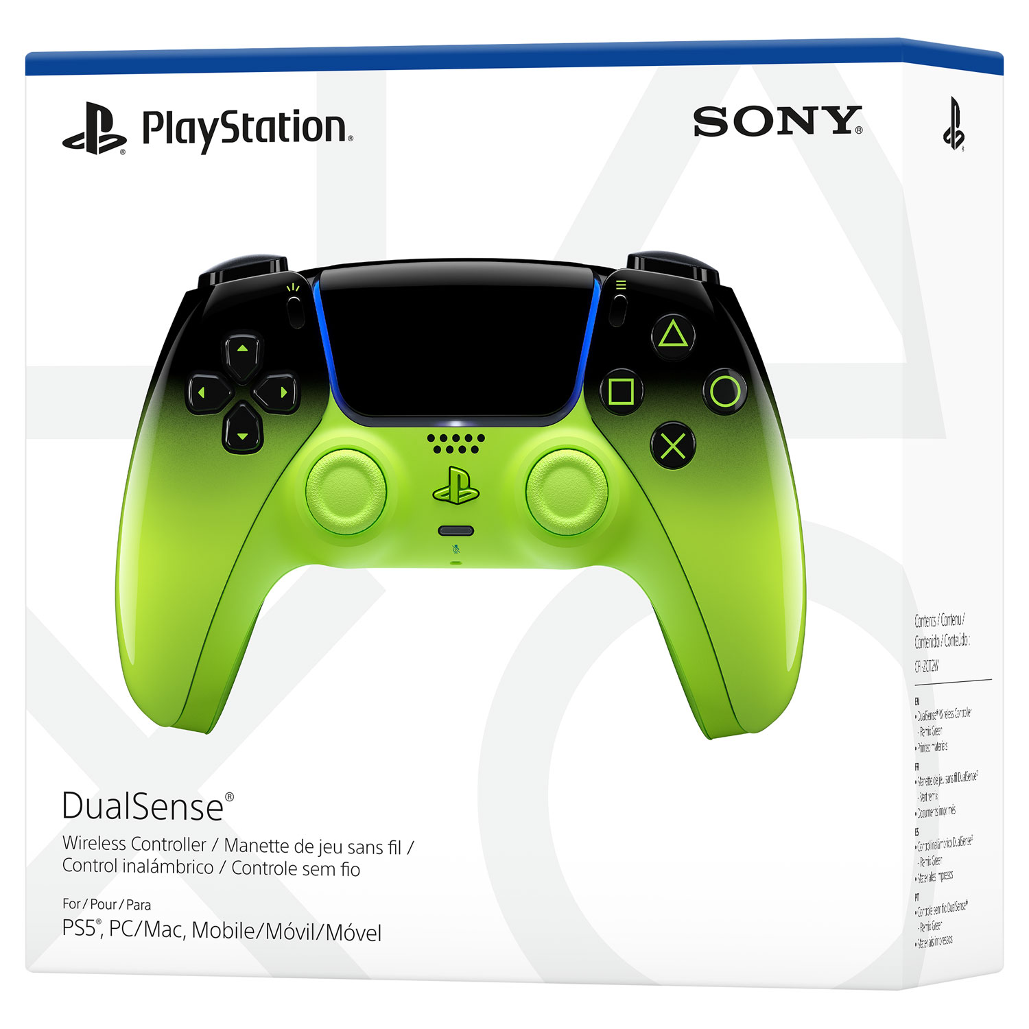 PlayStation 5 DualSense Wireless Controller - Remix Green