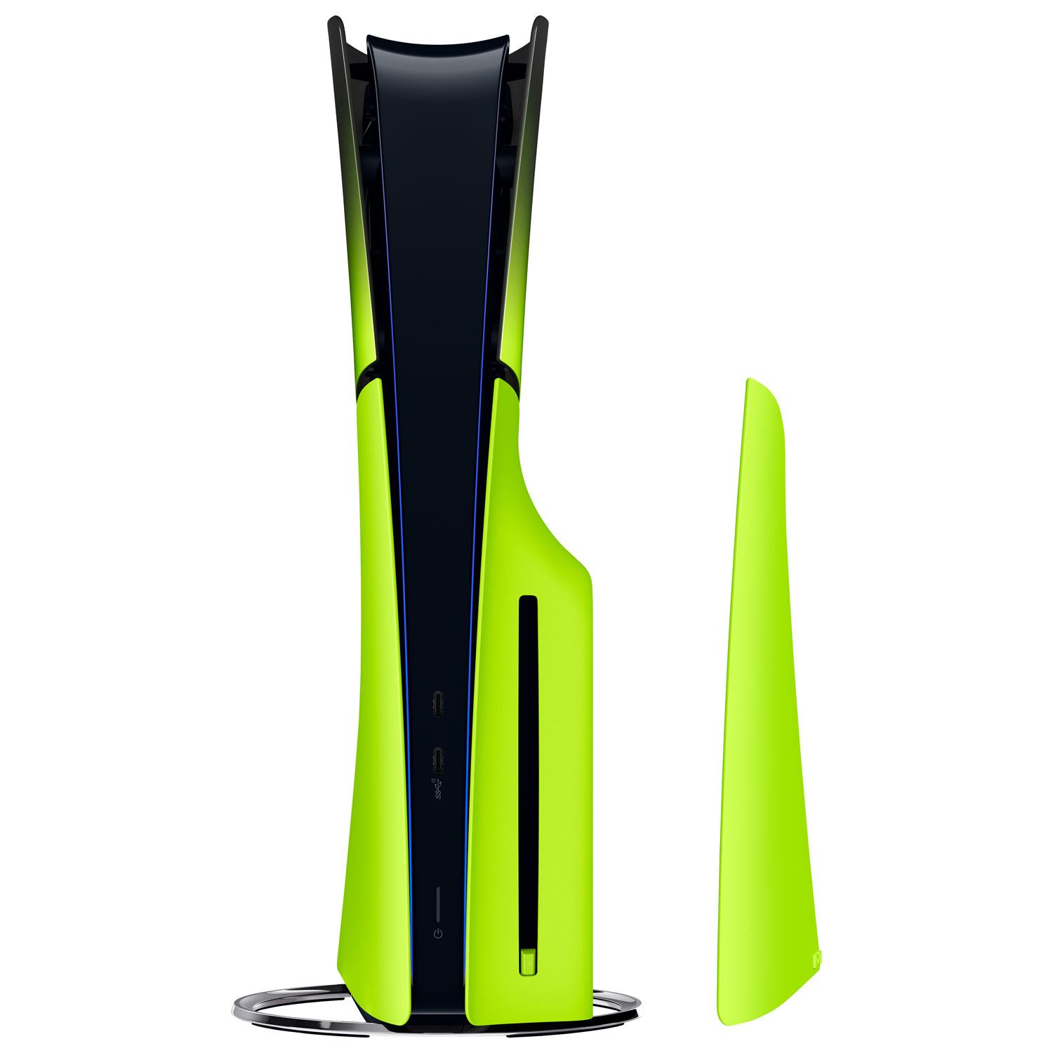 Façade pour console PlayStation 5 mince - Vert remix