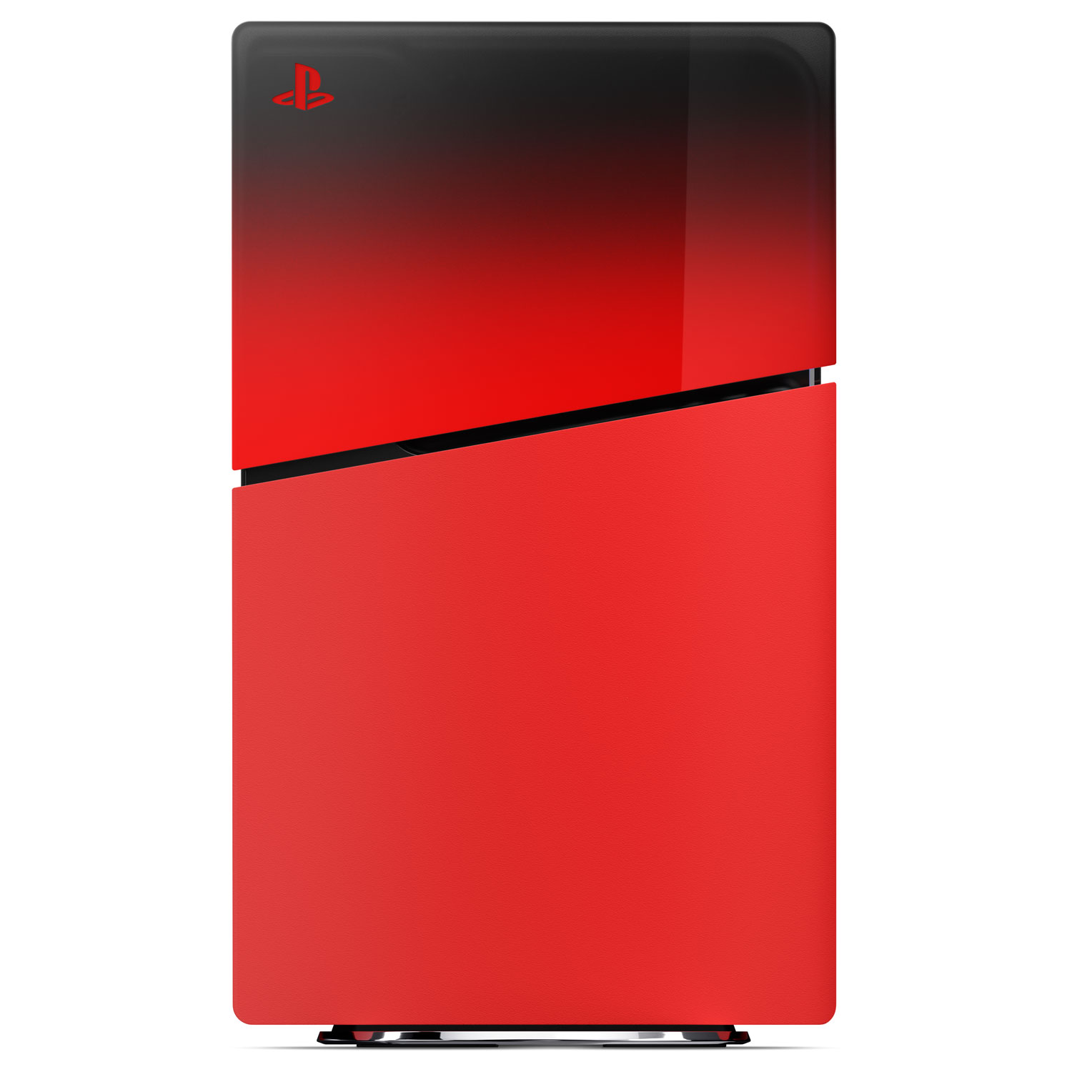 PlayStation 5 Slim Edition Console Cover - Techno Red