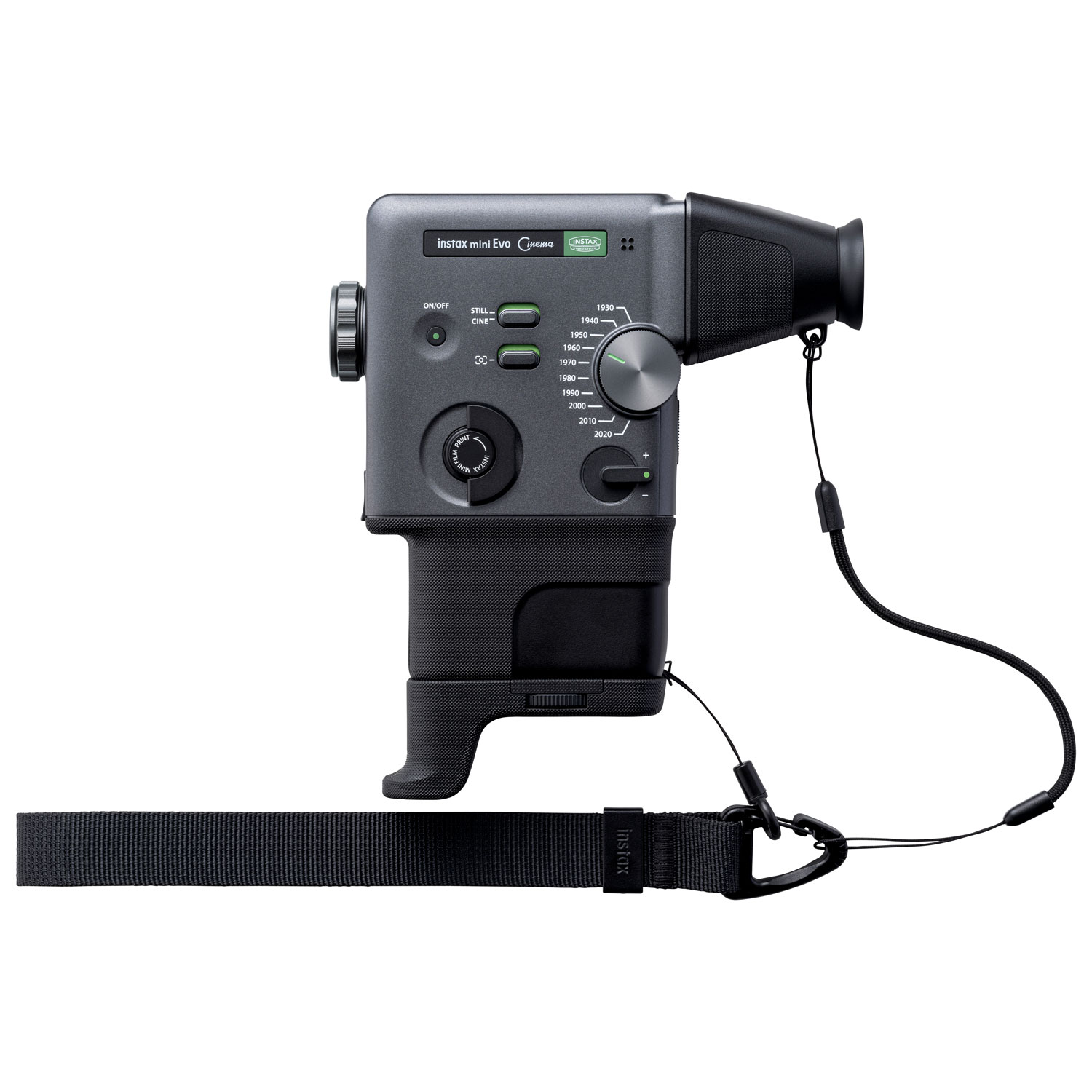 Fujifilm Instax Mini Evo Cinema Hybrid Instant Camera - Black