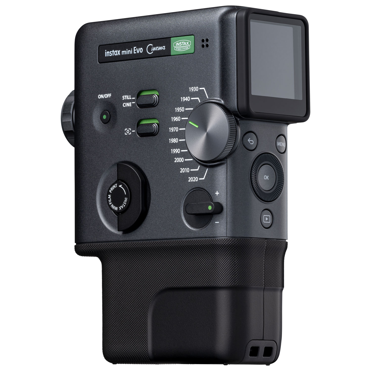 Fujifilm Instax Mini Evo Cinema Hybrid Instant Camera - Black