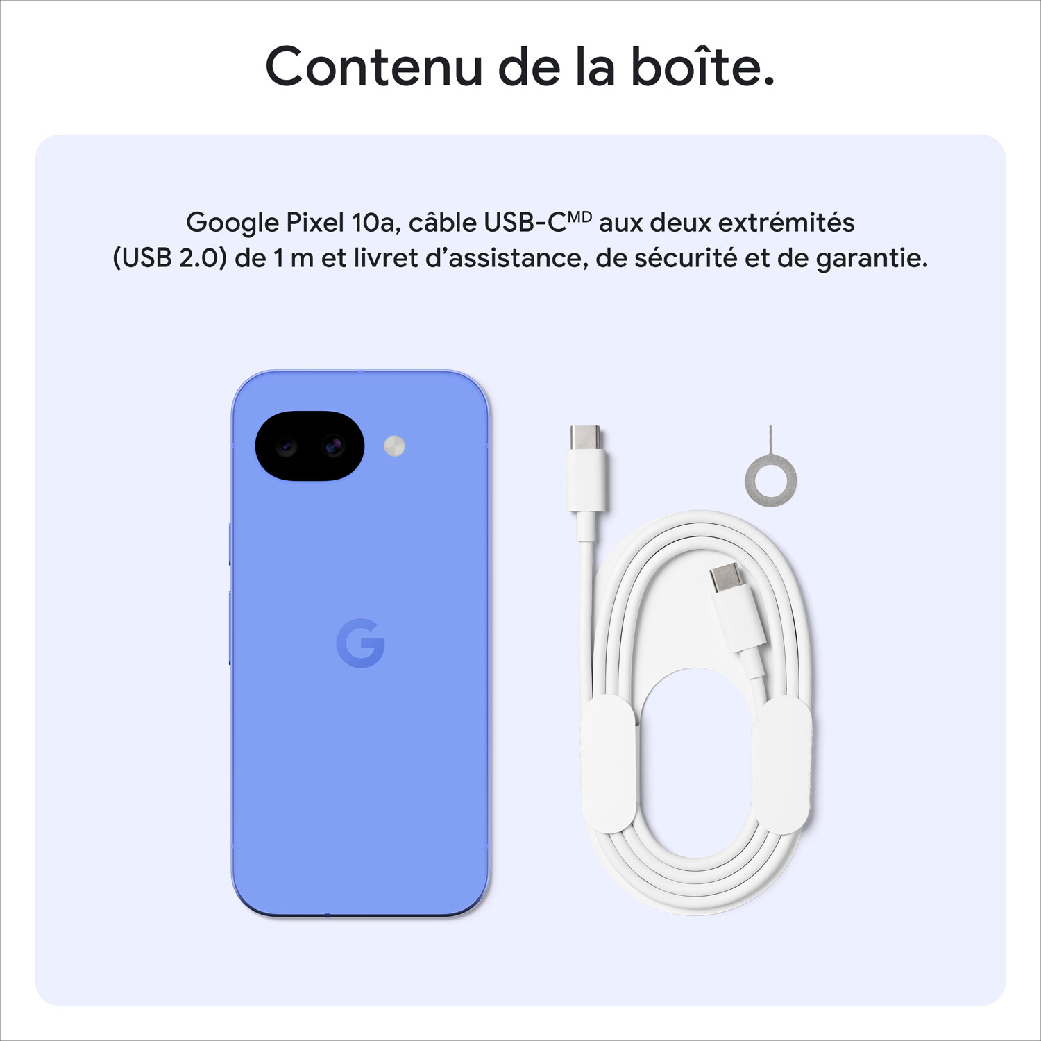 Koodo Google Pixel 10a 256GB - Fog - Select Tab Plan