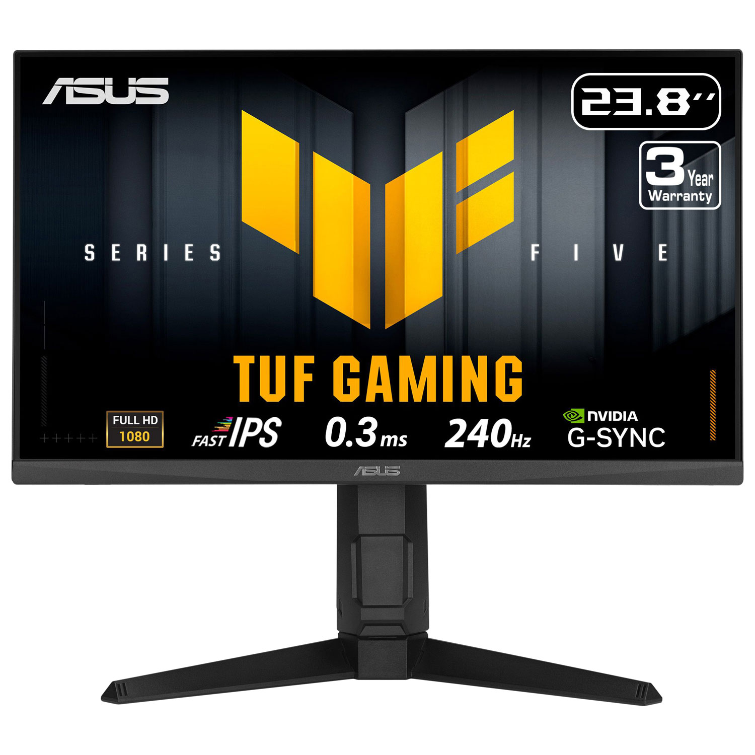 ASUS TUF Gaming 24" FHD 240Hz 0.3ms GTG LCD G-Sync FreeSync Gaming Monitor