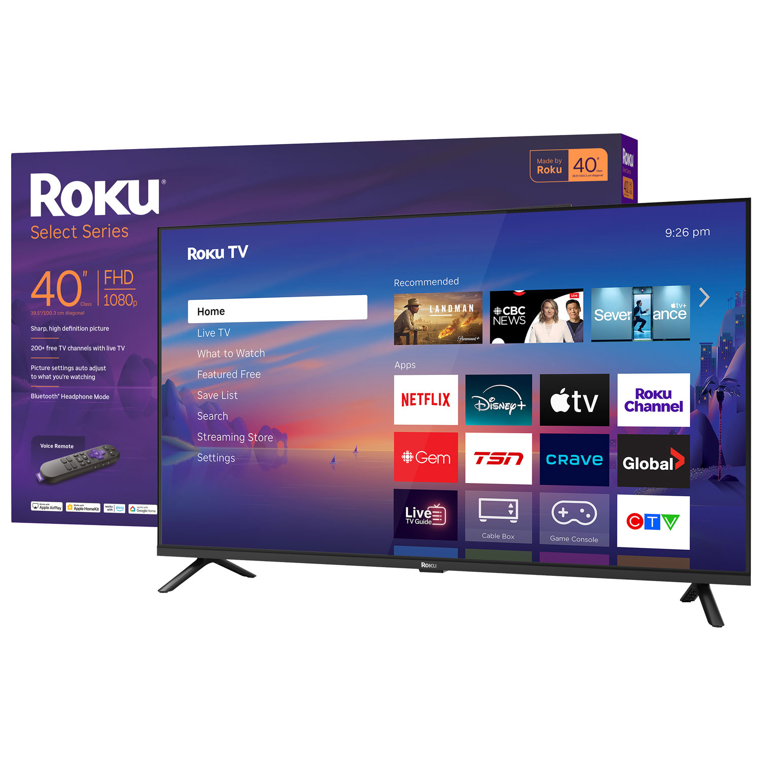 Roku 40" Select Series 1080p HD LED Roku Smart TV
