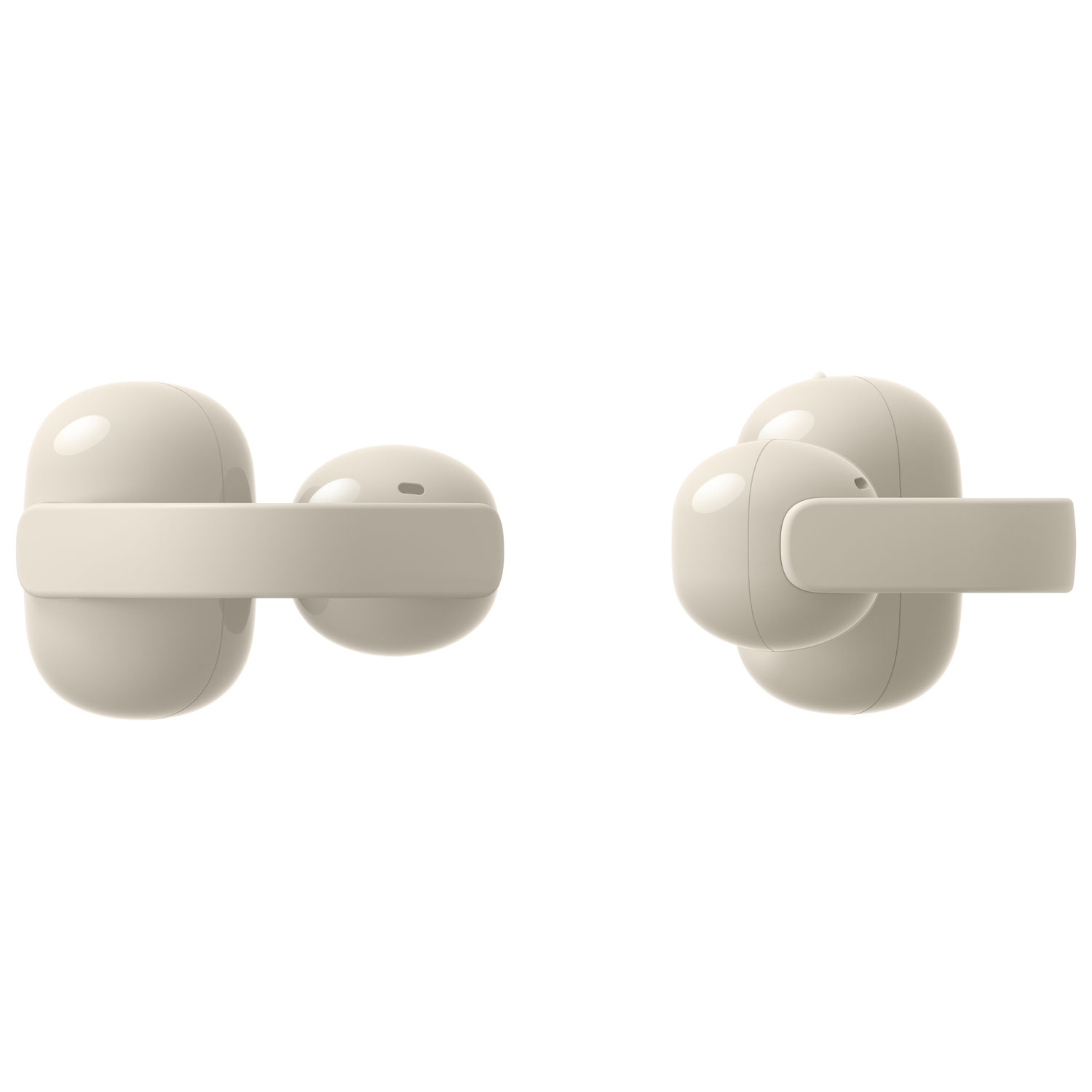 Écouteurs boutons ouverts à pince 100 % sans fil LinkBuds de Sony - Gris beige