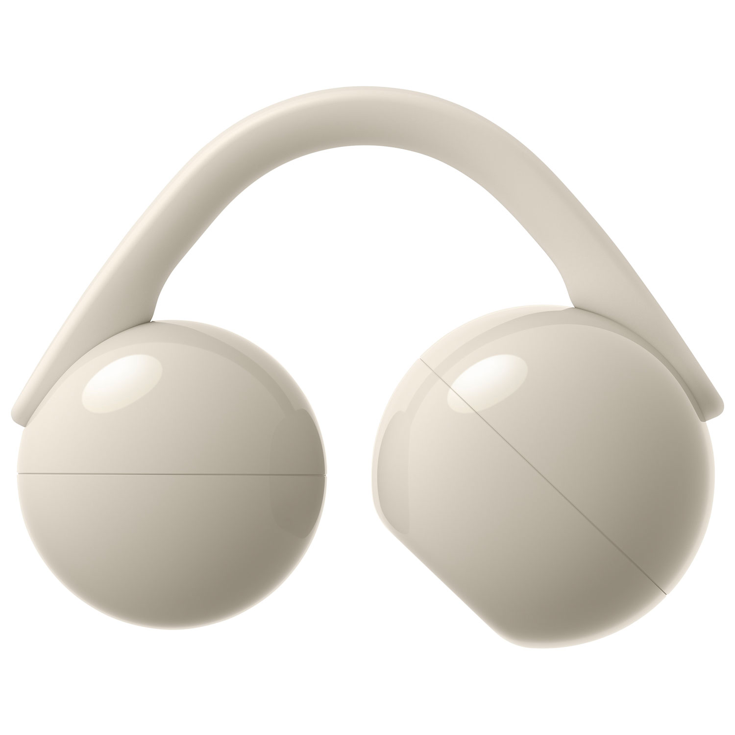Écouteurs boutons ouverts à pince 100 % sans fil LinkBuds de Sony - Gris beige