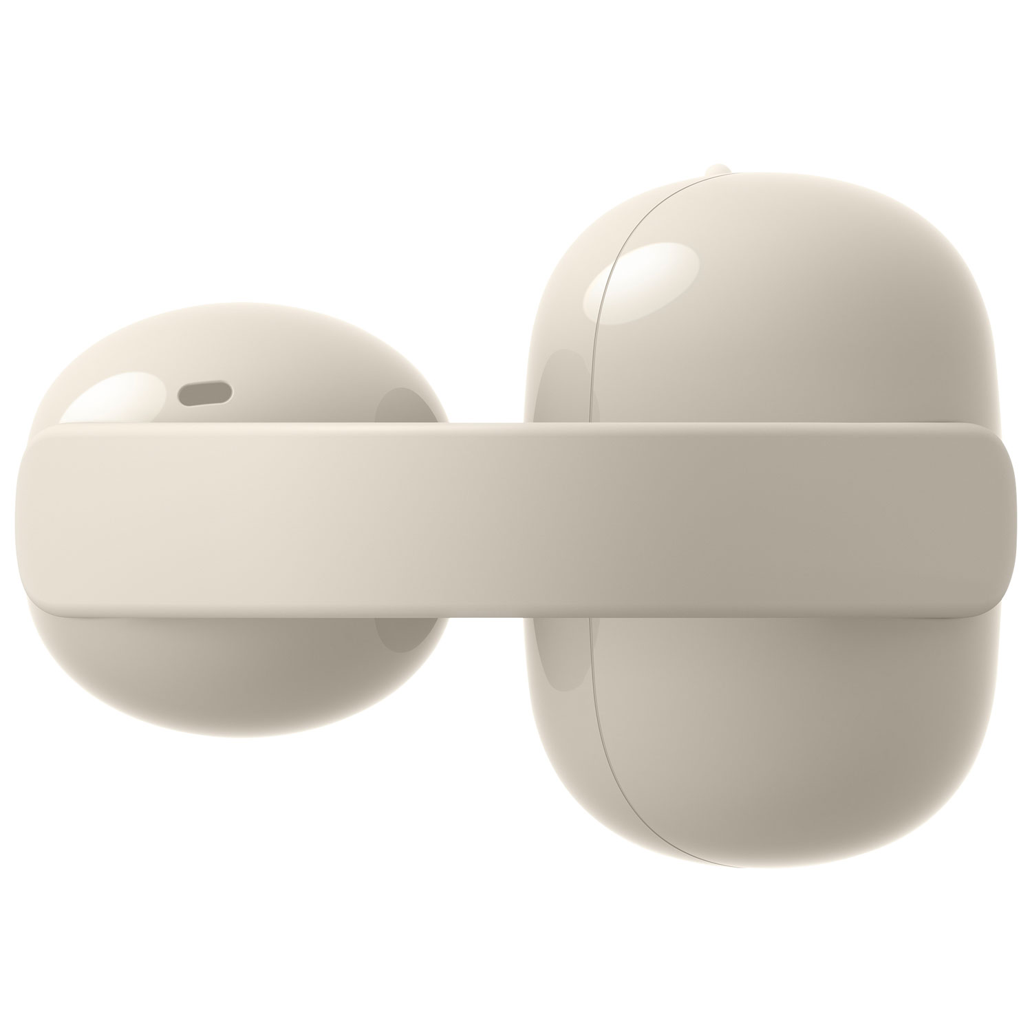 Écouteurs boutons ouverts à pince 100 % sans fil LinkBuds de Sony - Gris beige