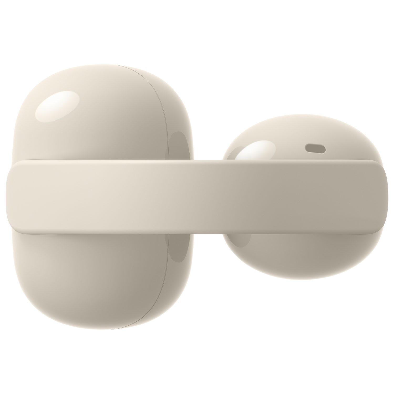 Écouteurs boutons ouverts à pince 100 % sans fil LinkBuds de Sony - Gris beige
