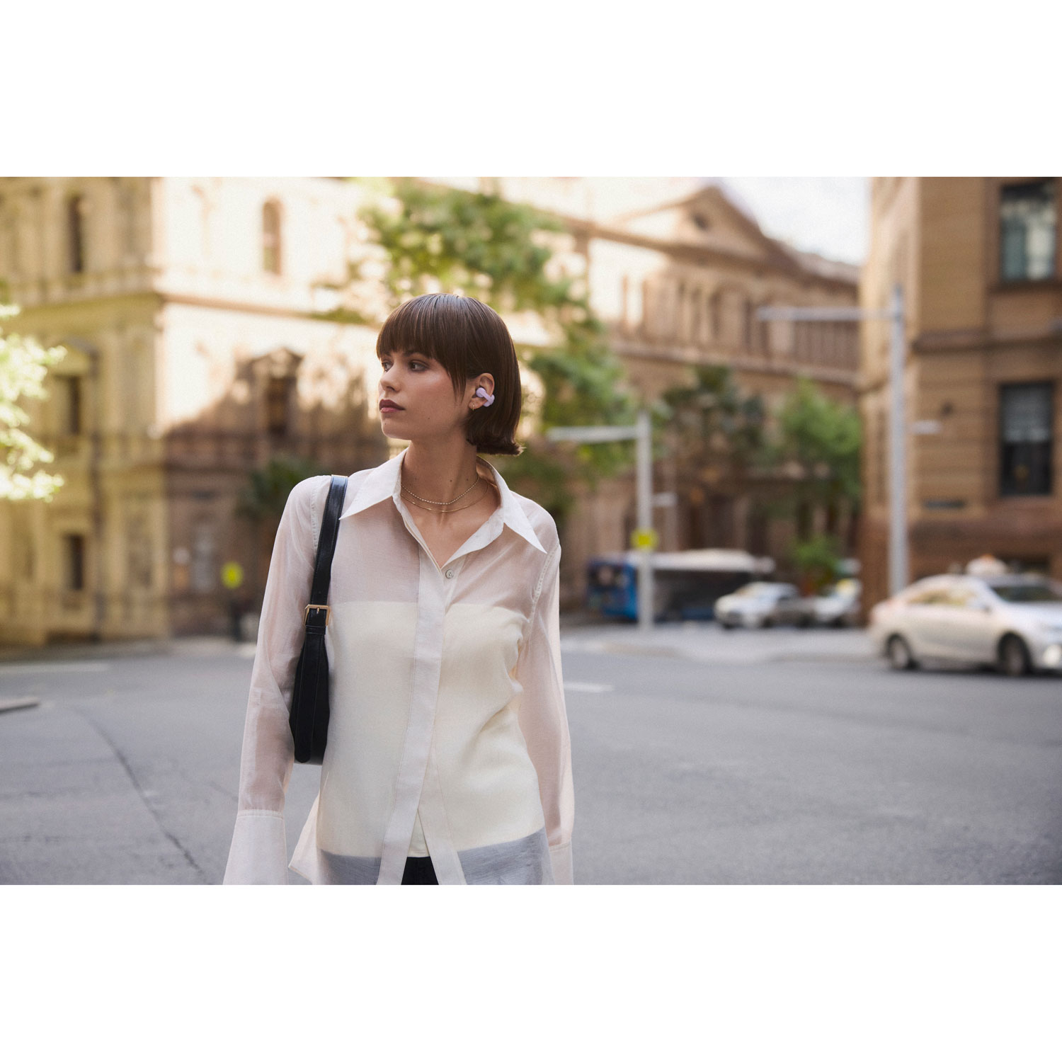 Écouteurs boutons ouverts à pince 100 % sans fil LinkBuds de Sony - Lavande