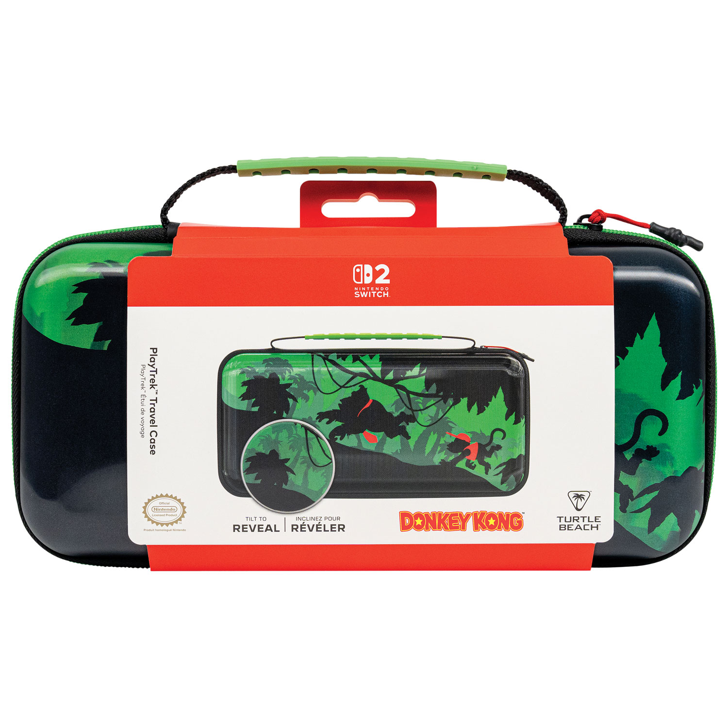 Étui PlayTrek de Turtle Beach pour Nintendo Switch 2/Switch - Donkey Kong