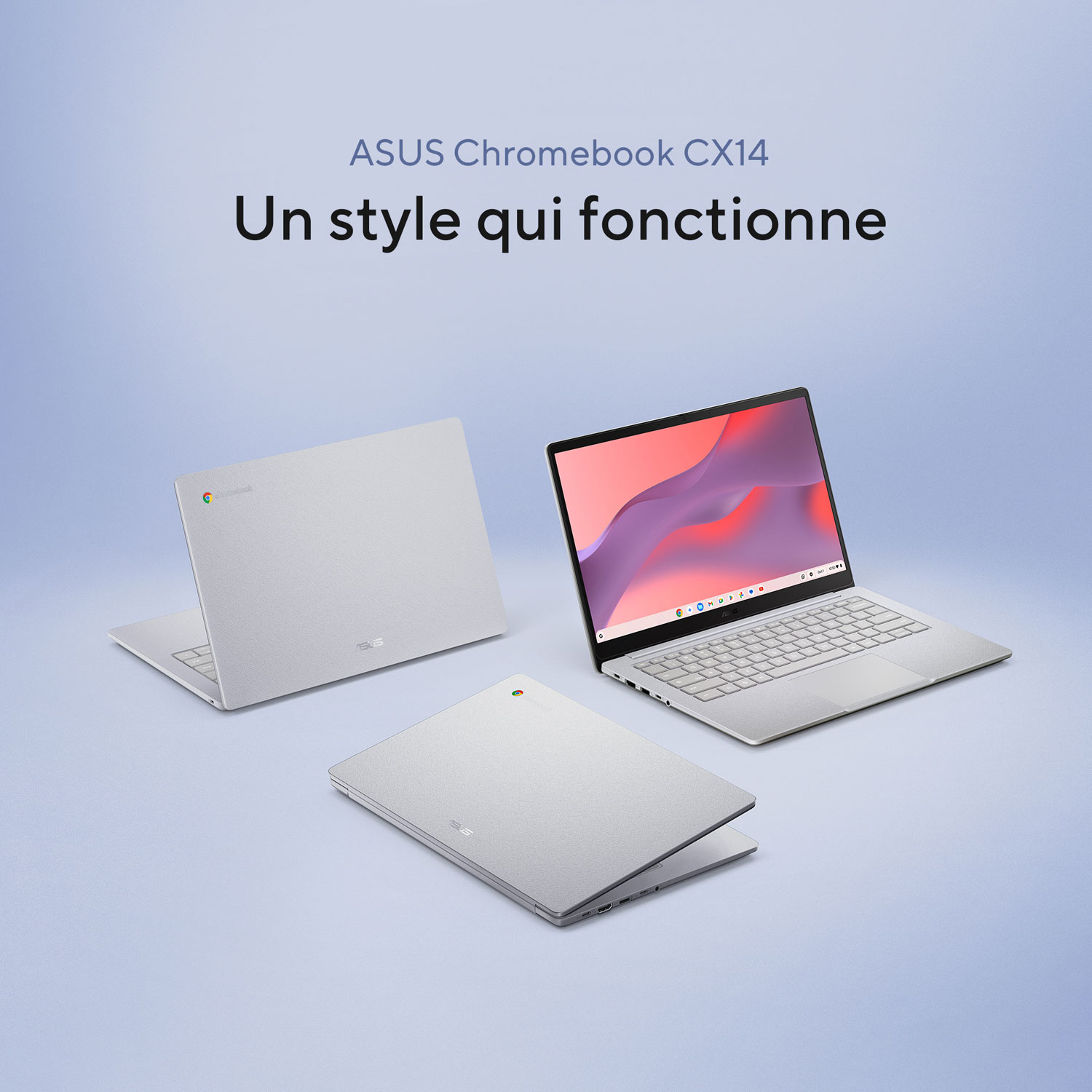 ASUS CX14 14" Chromebook - Pure Grey