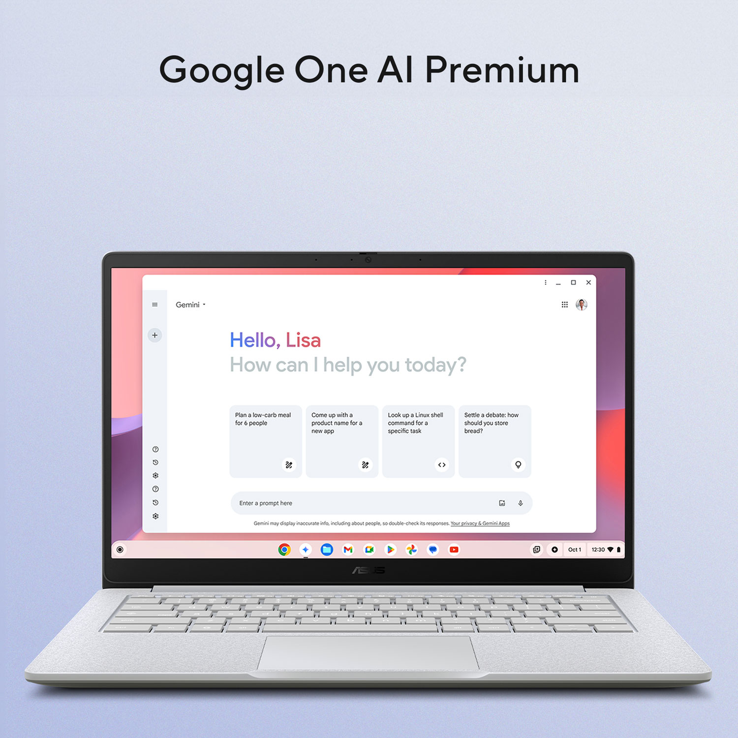 ASUS CX14 14" Chromebook - Pure Grey