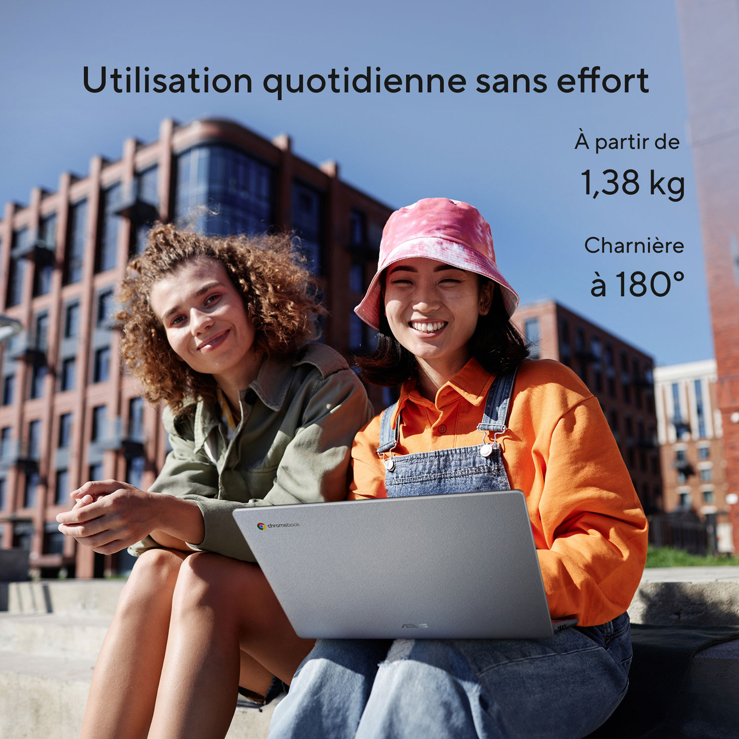 ASUS CX14 14" Chromebook - Pure Grey