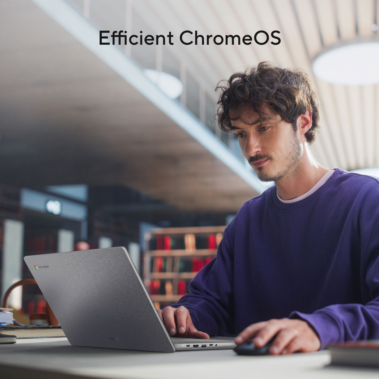 ASUS CX14 14" Chromebook - Pure Grey