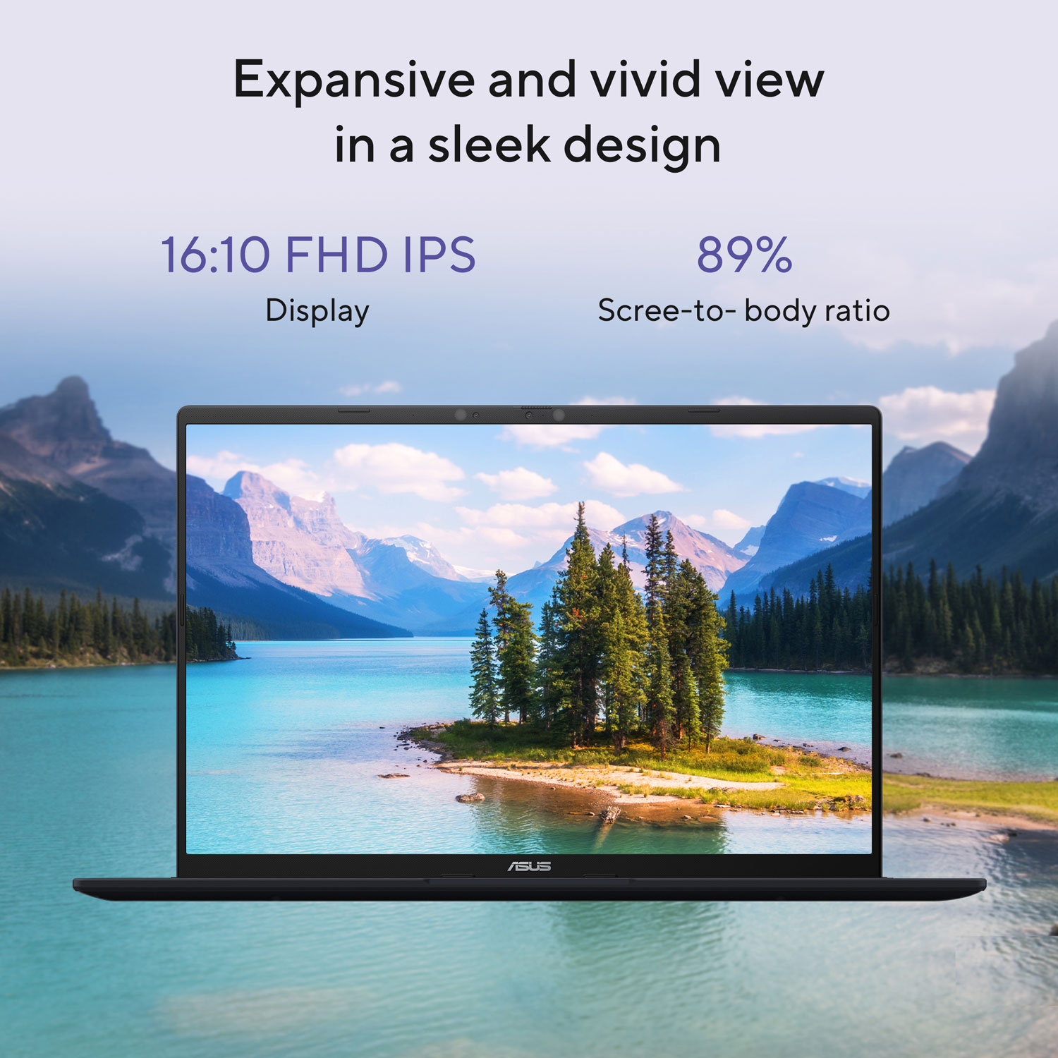 ASUS Vivobook 16 16" Laptop - Quiet Blue