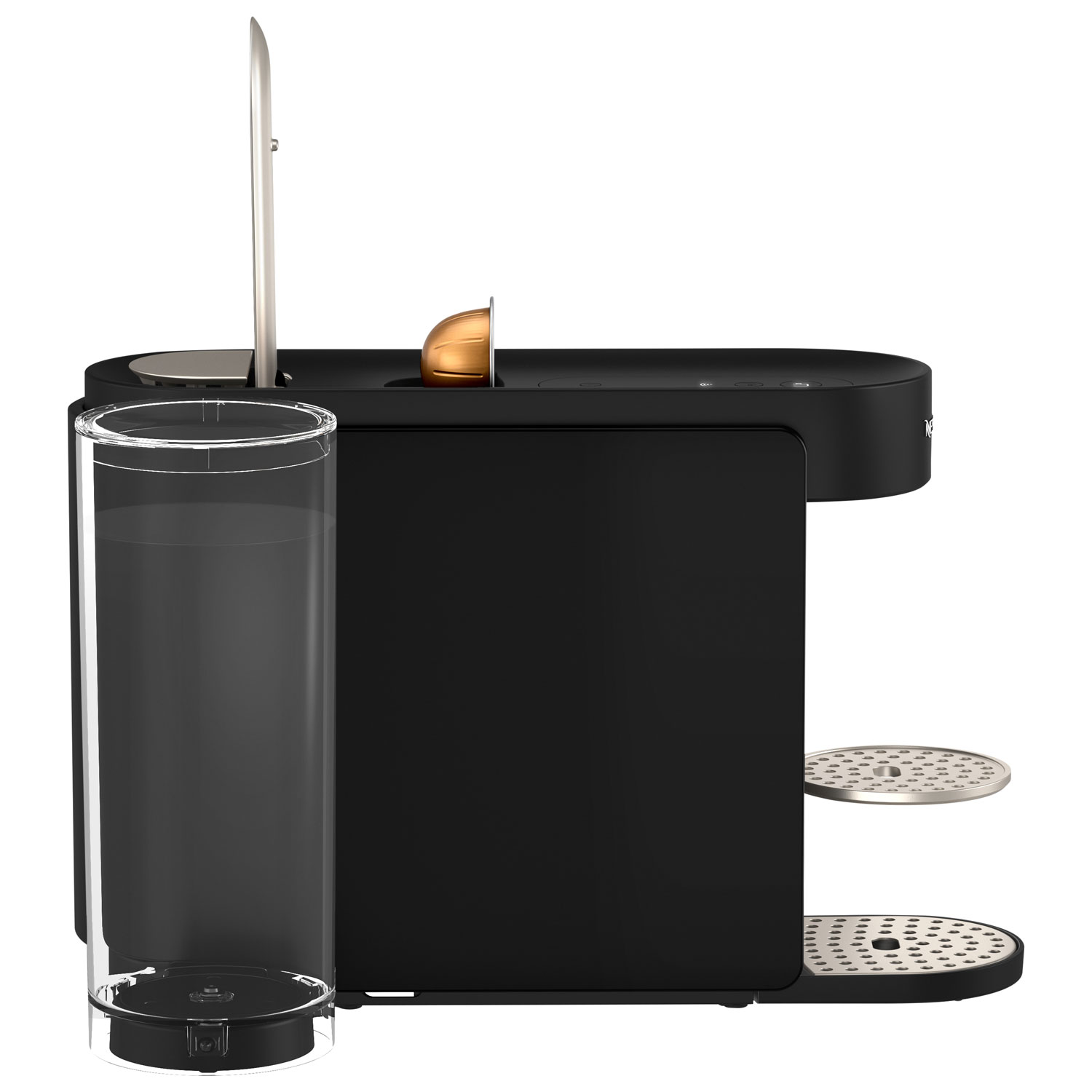 Nespresso Vertuo Up Pod Coffee and Espresso Machine by Breville - Ink Black