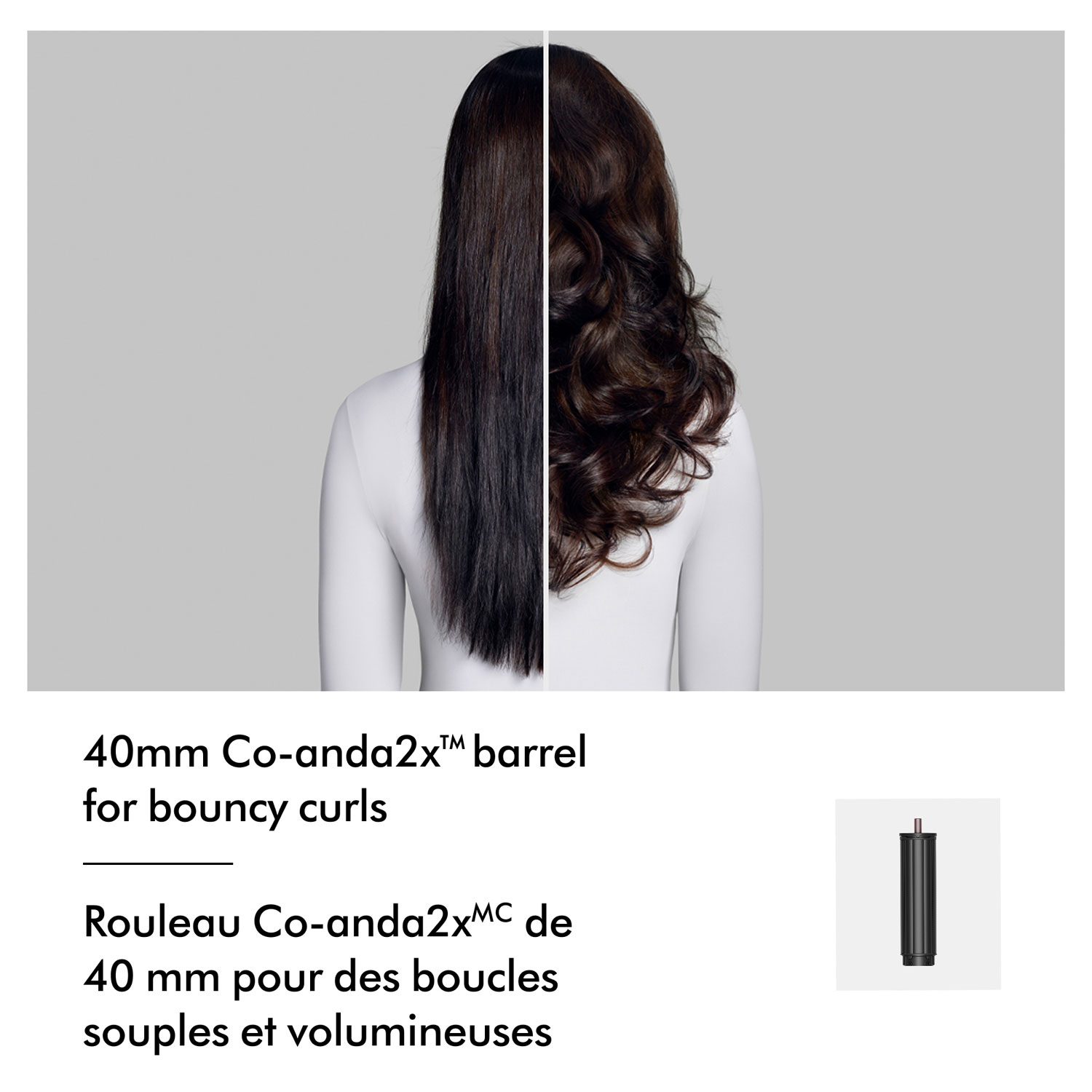 Dyson Airwrap i.d. Co-anda2x Multi-Styler & Dryer - Straight+Wavy - Ceramic Pink/Rose Gold