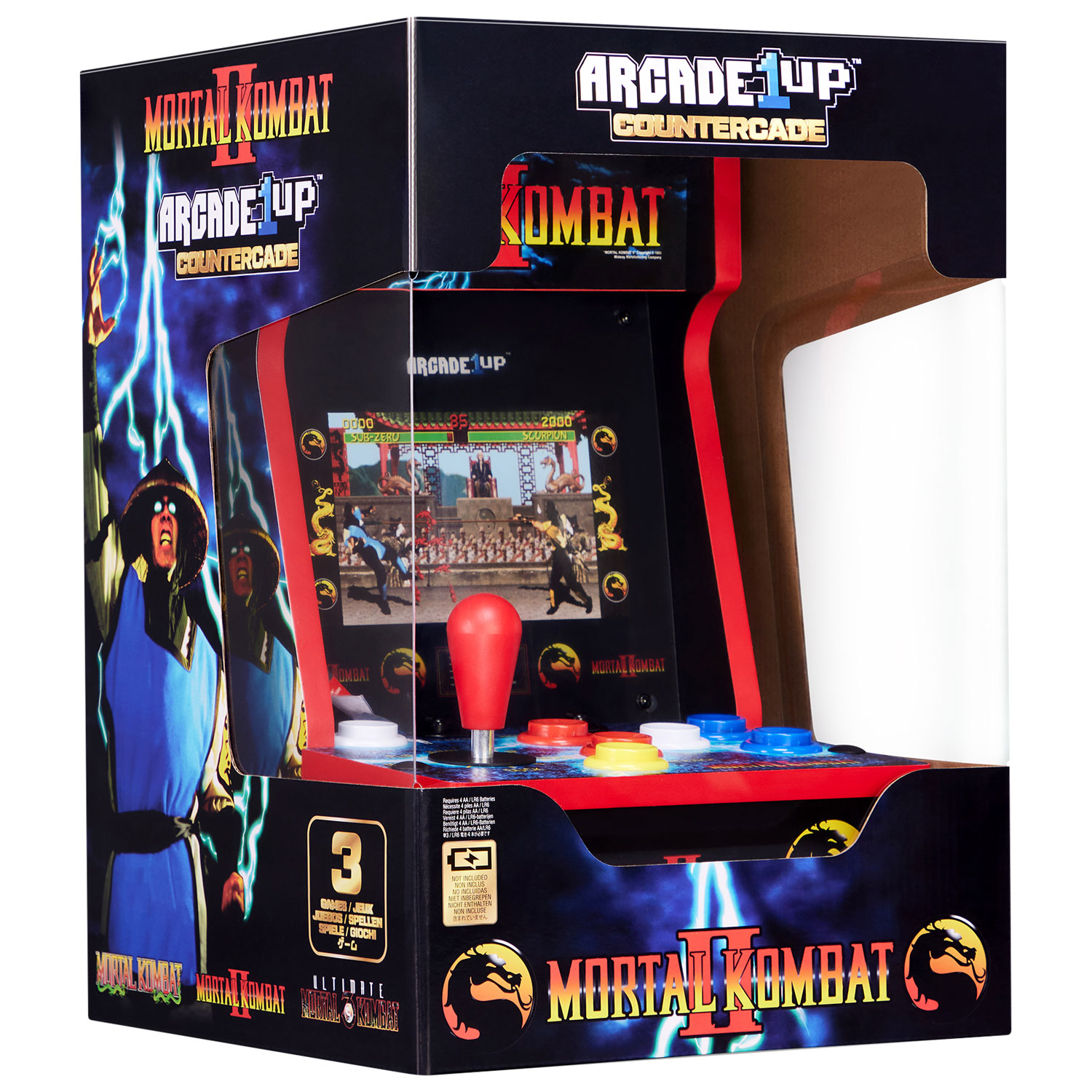Arcade1Up Mortal Kombat II Countercade Arcade Machine