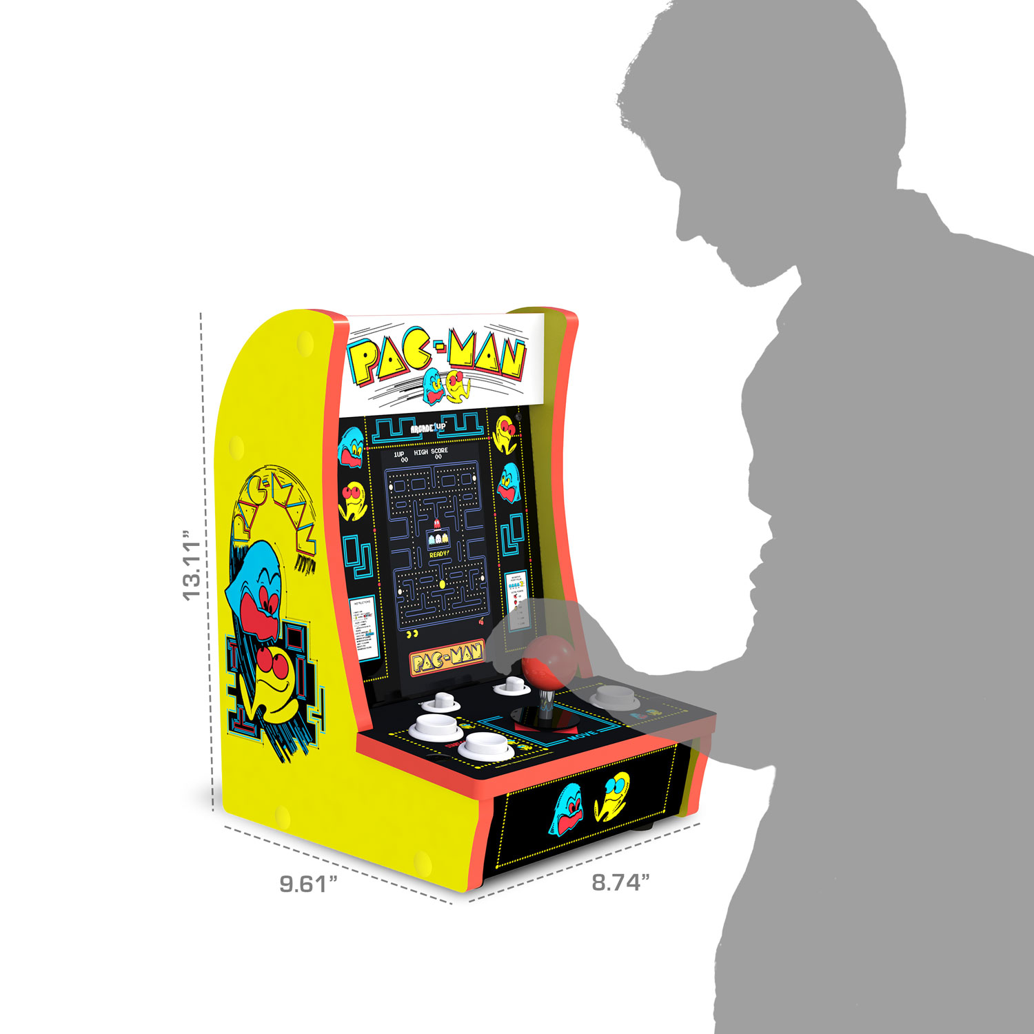Arcade1Up PAC-MAN Countercade Arcade Machine