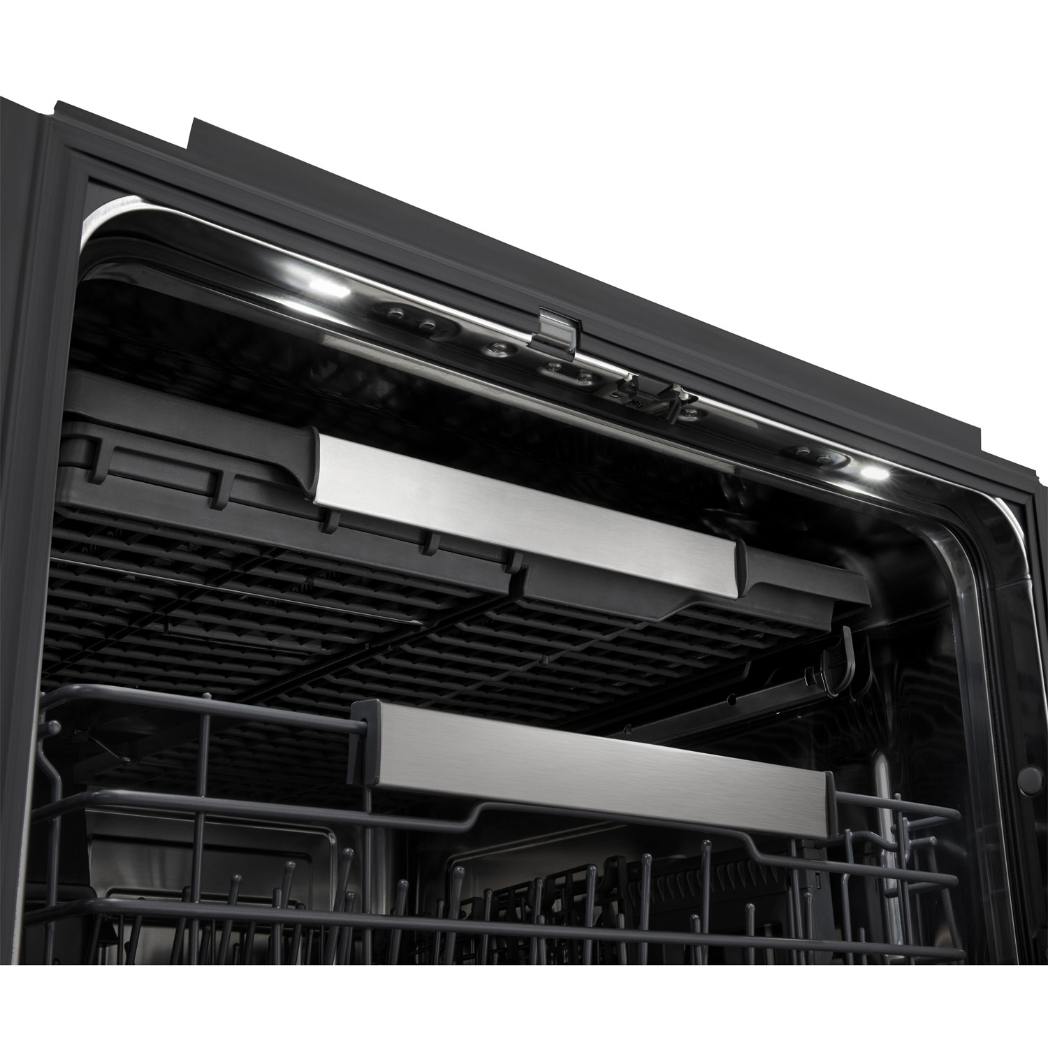 LG FlushFit 24" 42dB Built-In Dishwasher with Third Rack - Black Stainless Steel