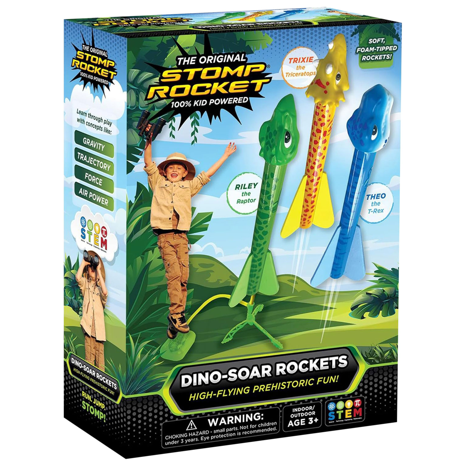 Fusées Dino-Soar de Stomp Rocket