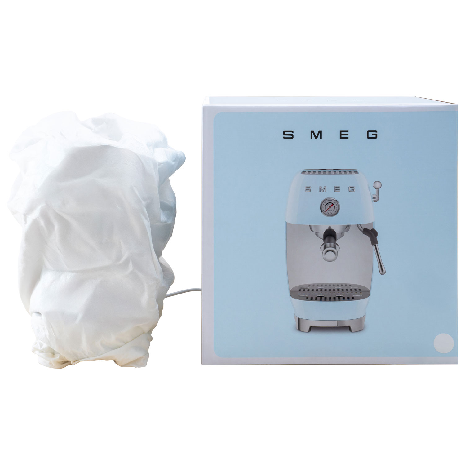 Smeg Manual Espresso Machine with Cold Brew - Black