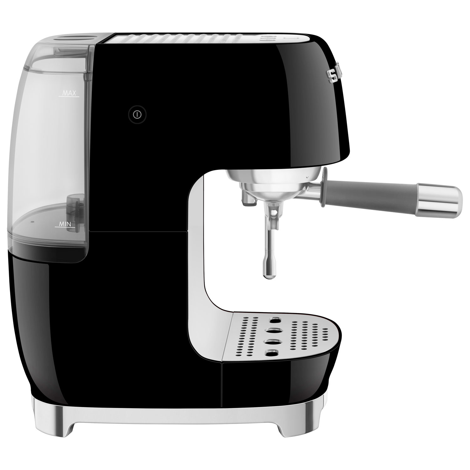 Smeg Manual Espresso Machine with Cold Brew - Black