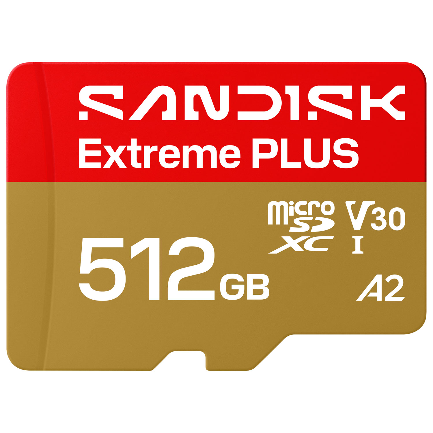 SanDisk Extreme Plus 512GB 250MB/s microSD UHS-I Memory Card