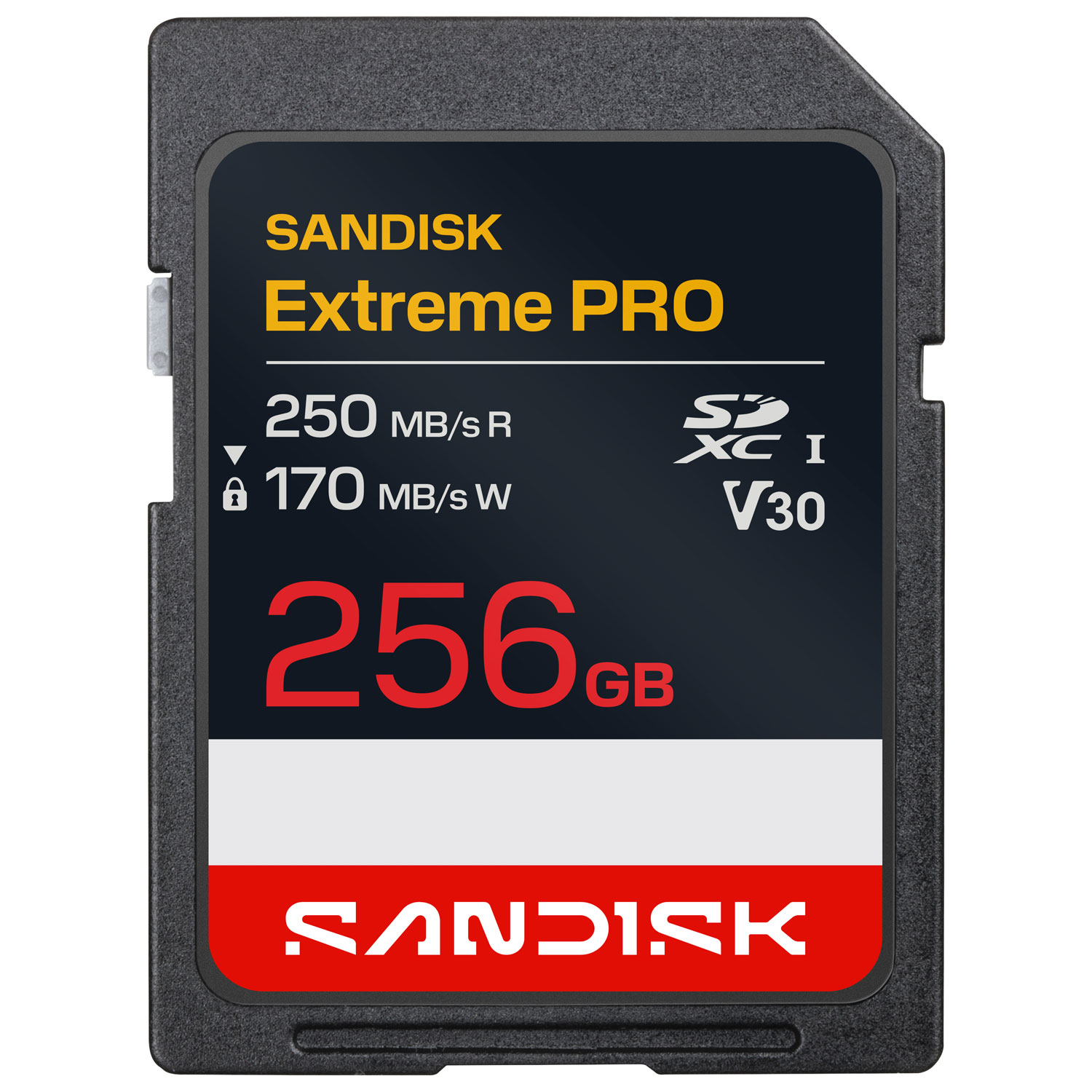 SanDisk Extreme Pro 256GB 250MB/s UHS-I SD Memory Card