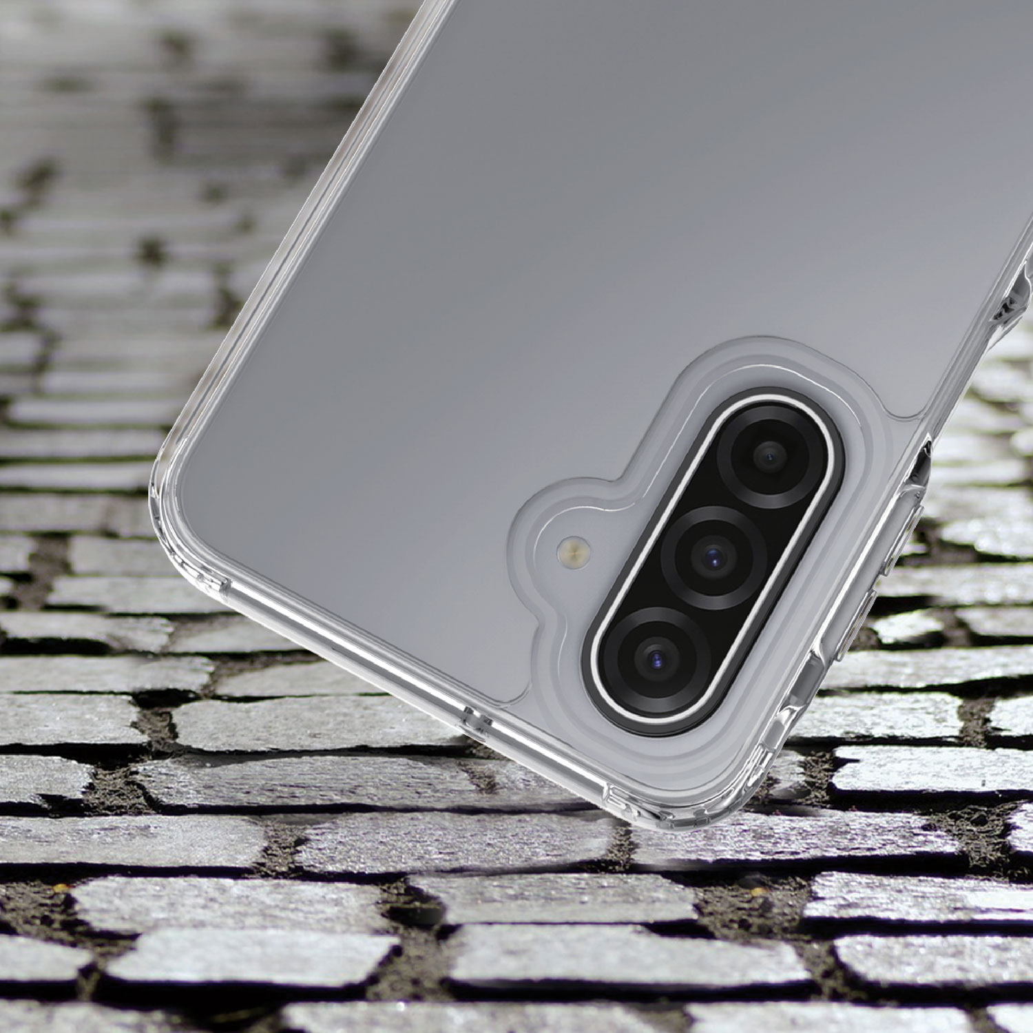 TUFF8 Rugged Fitted Hard Shell Case for Galaxy A17 - Clear