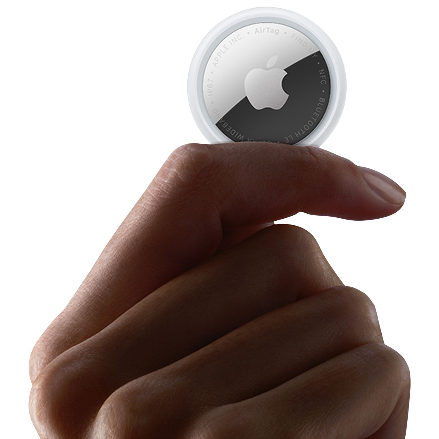 Apple AirTag Bluetooth Item Tracker - 4 Pack - White