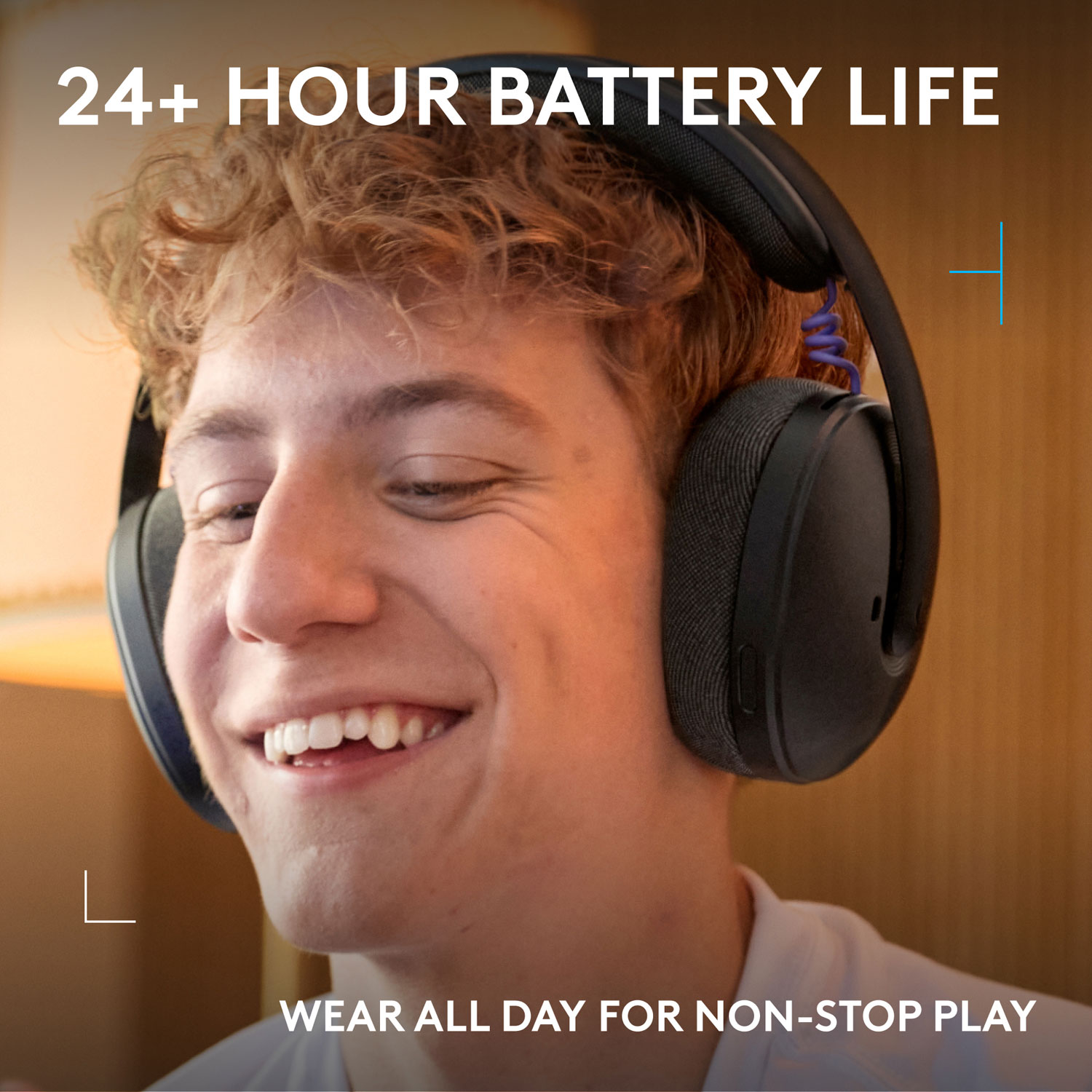 Casque de jeu sans fil G325 LIGHTSPEED de Logitech - Noir