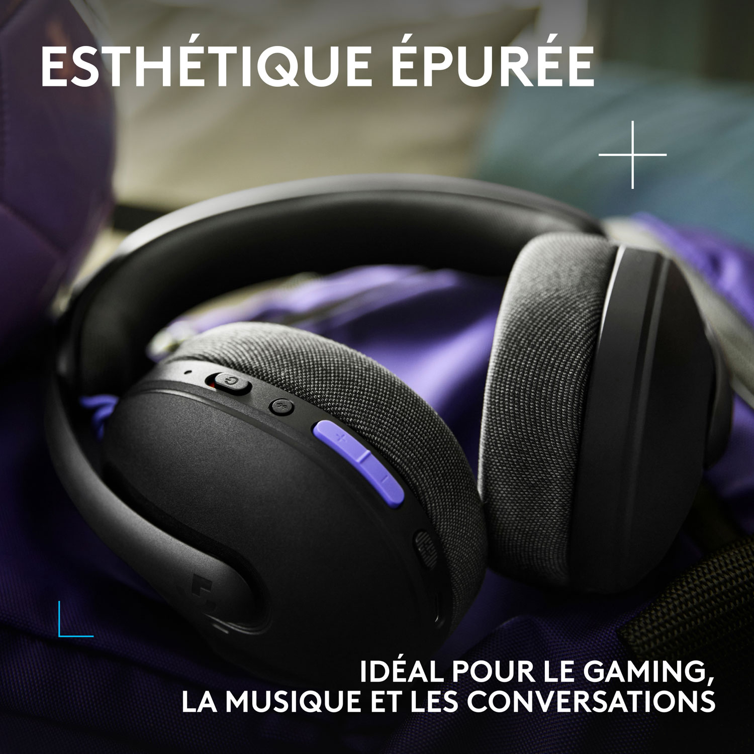 Casque de jeu sans fil G325 LIGHTSPEED de Logitech - Noir