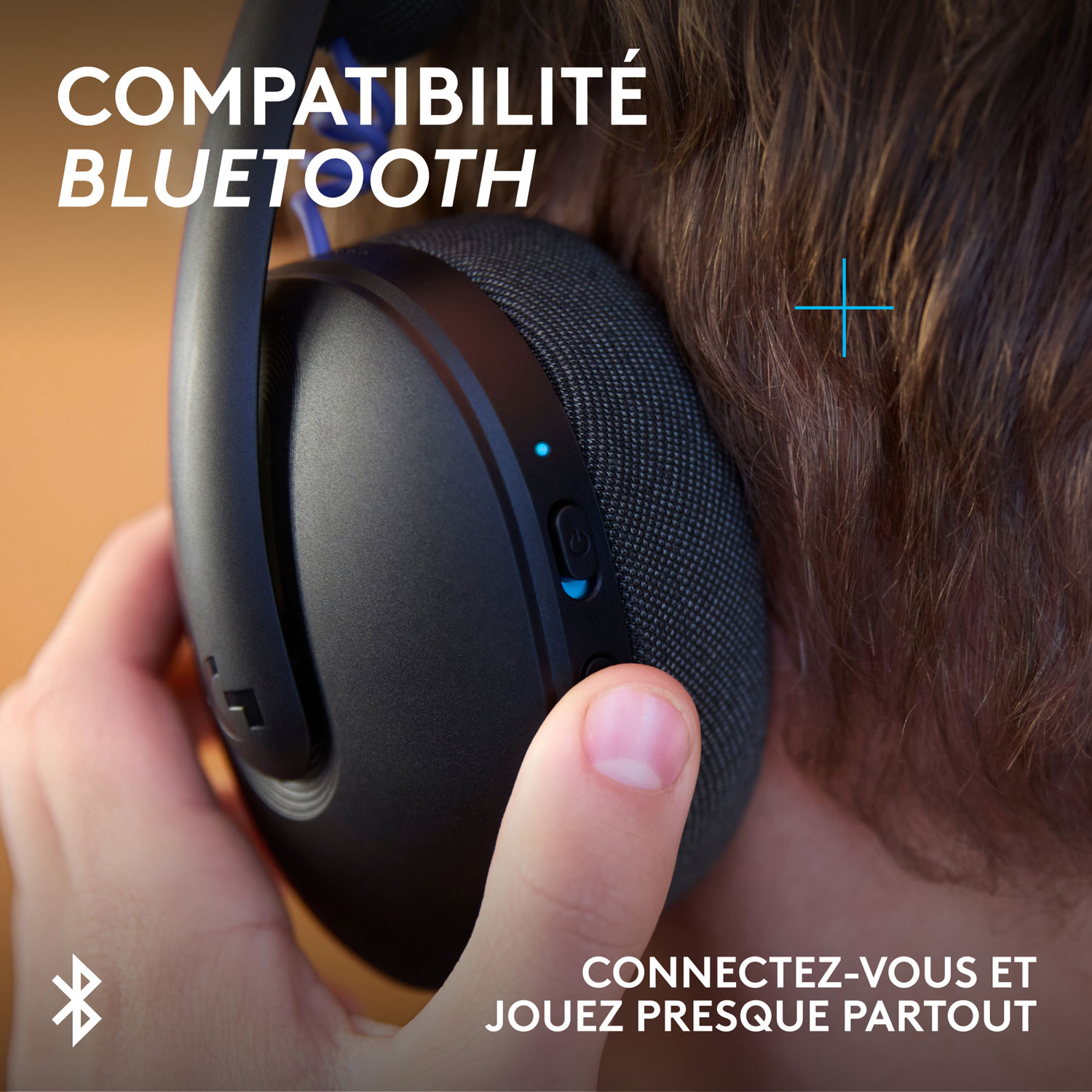 Casque de jeu sans fil G325 LIGHTSPEED de Logitech - Noir